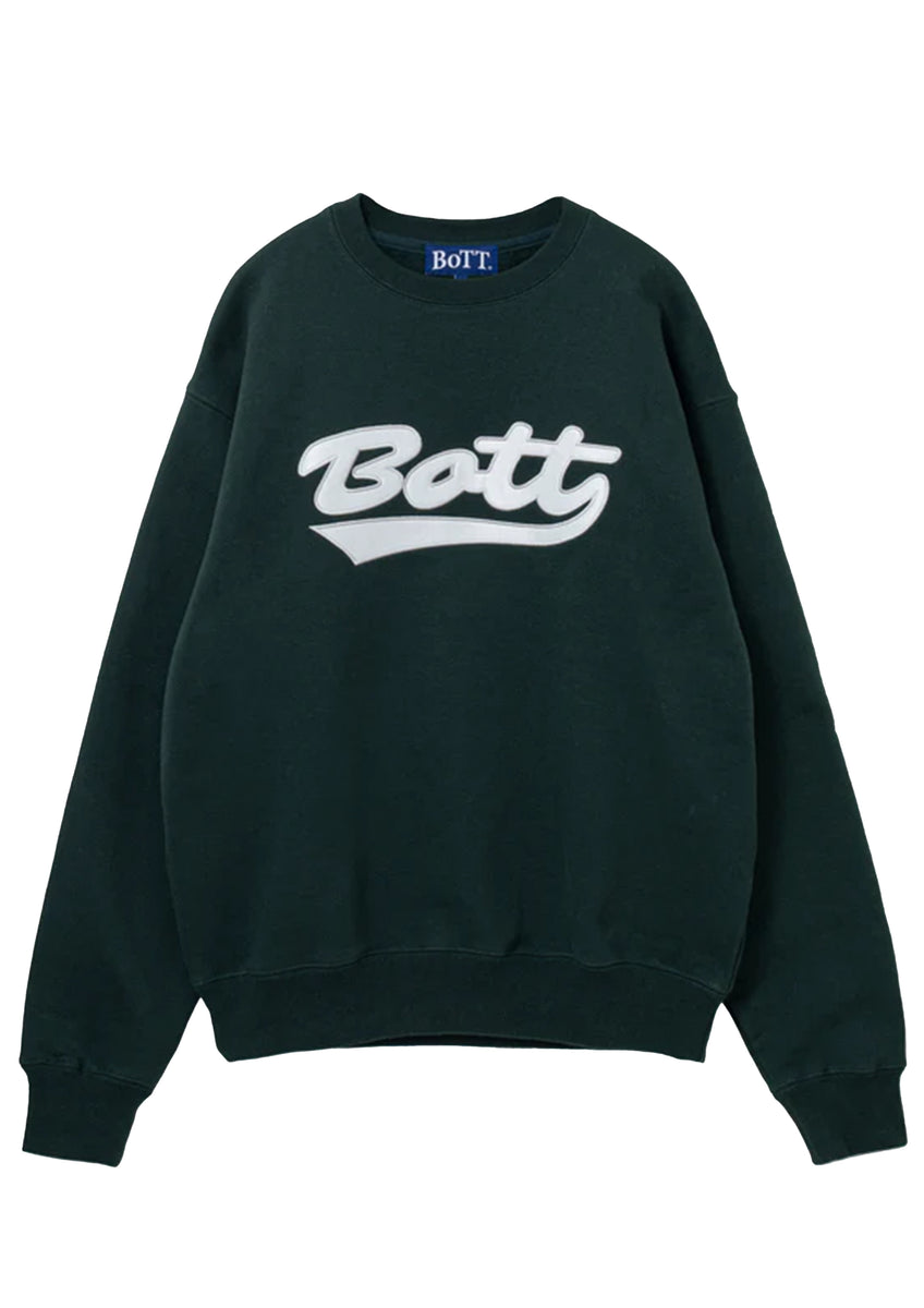 お歳暮・冬ギフト特集 - おとなの週末お取り寄せ倶楽部 CREWNECK LOGO SCRIPT - BOTT GREEN MTP SOLAR – トップス