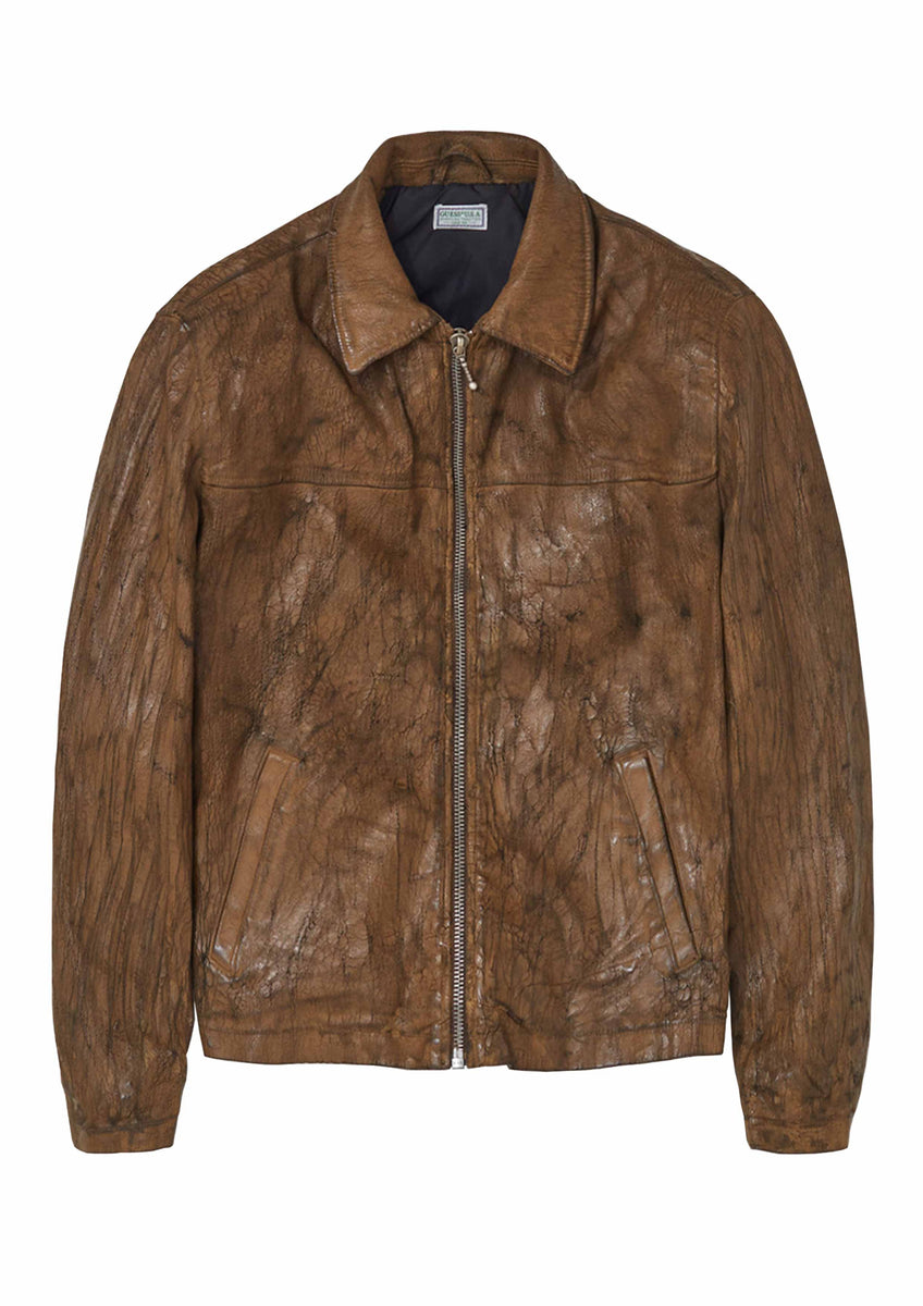 GUESS USA - GUSA PEELED DENIM JACKET BROWN – SOLAR MTP