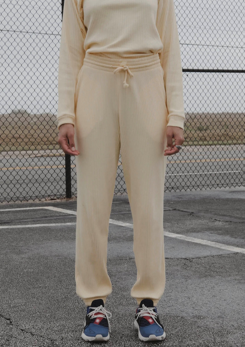 Baserange ribbed online sweatpants