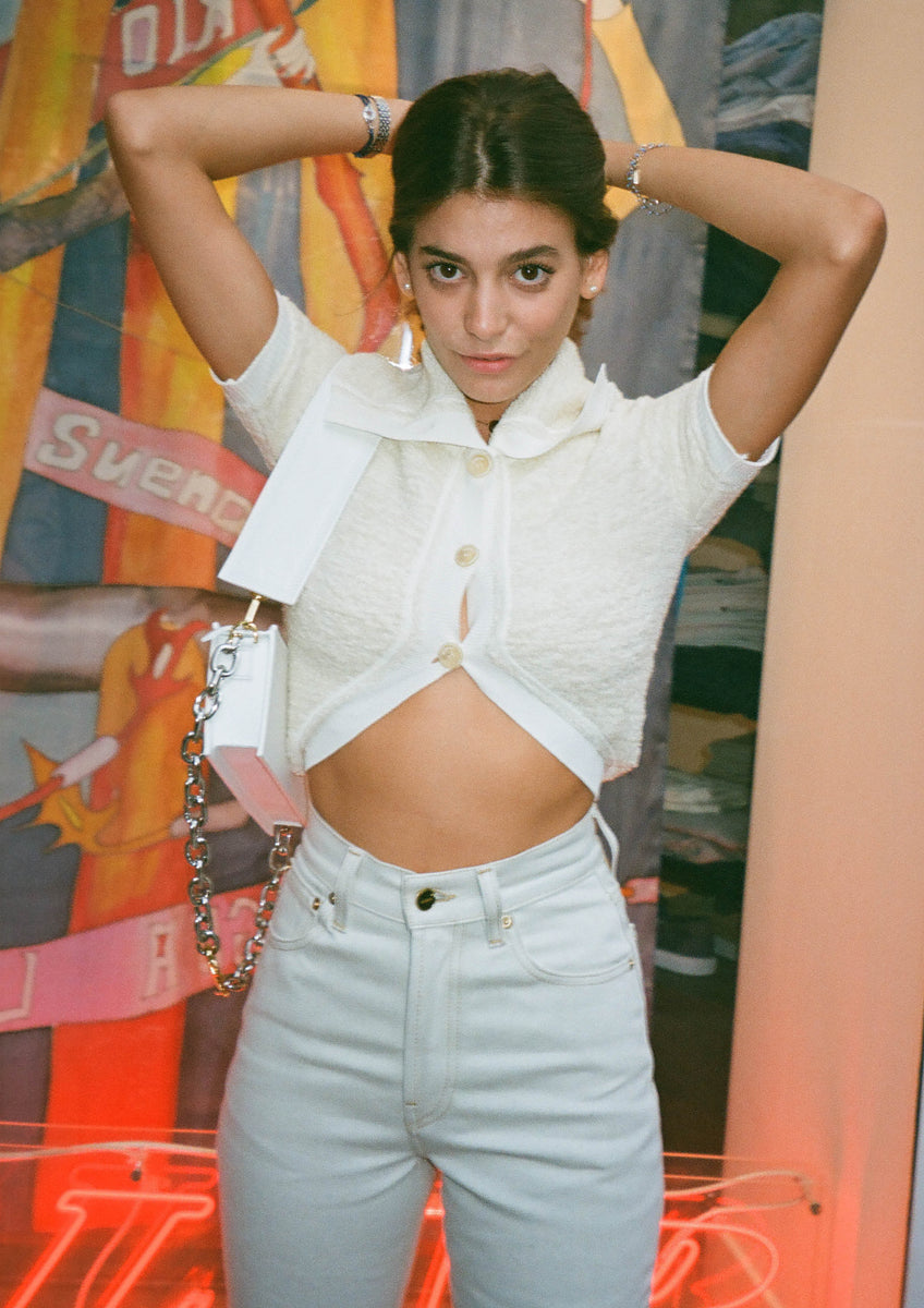 JACQUEMUS - LE CARDIGAN CAMPANA OFF WHITE – SOLAR MTP