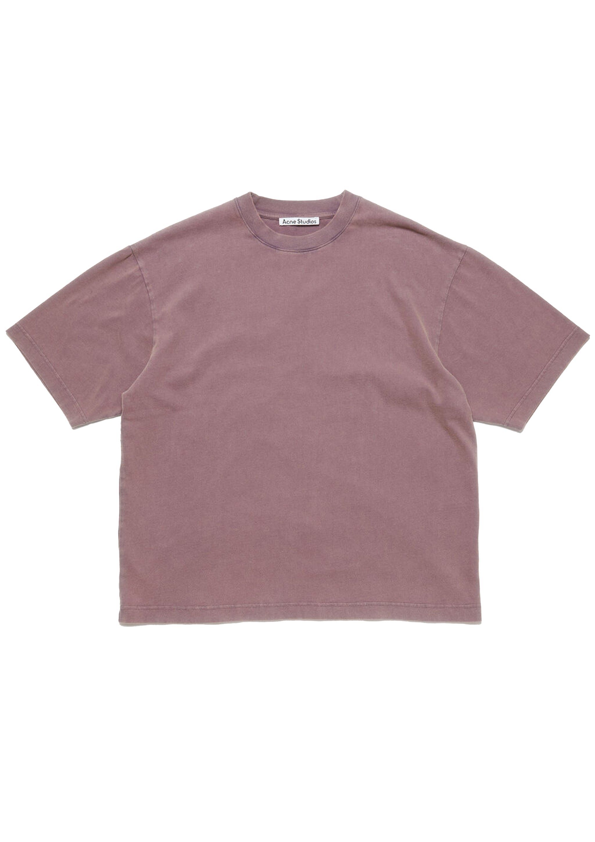 【Acne Studios】Exford Vintage Tシャツ（Plum Purple） Acne Studios Men's Exford U Vintage T-Shirt Plum Purple