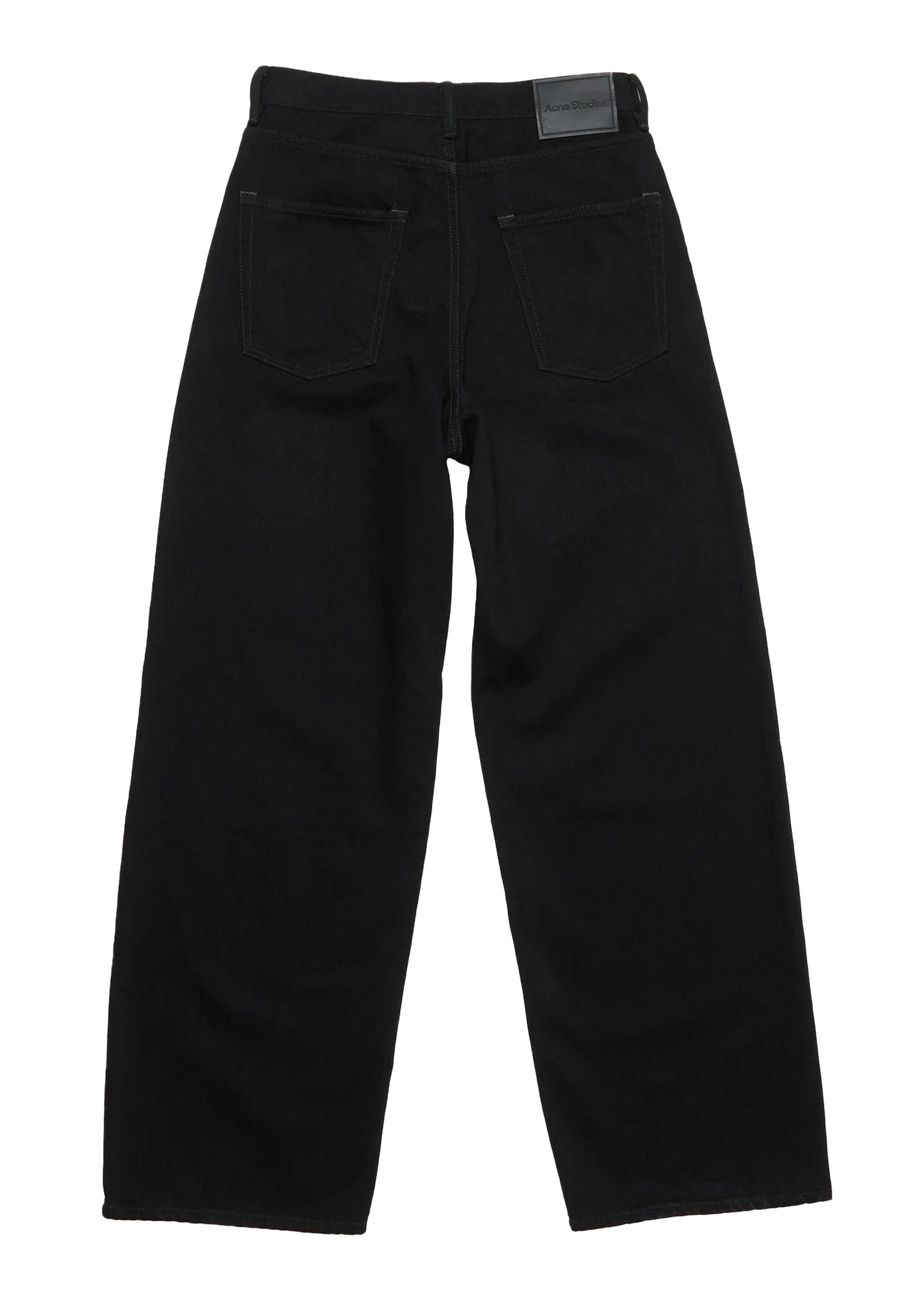 ACNE STUDIOS - LOOSE FIT JEANS - 1981 U VINTAGE BLACK – SOLAR MTP