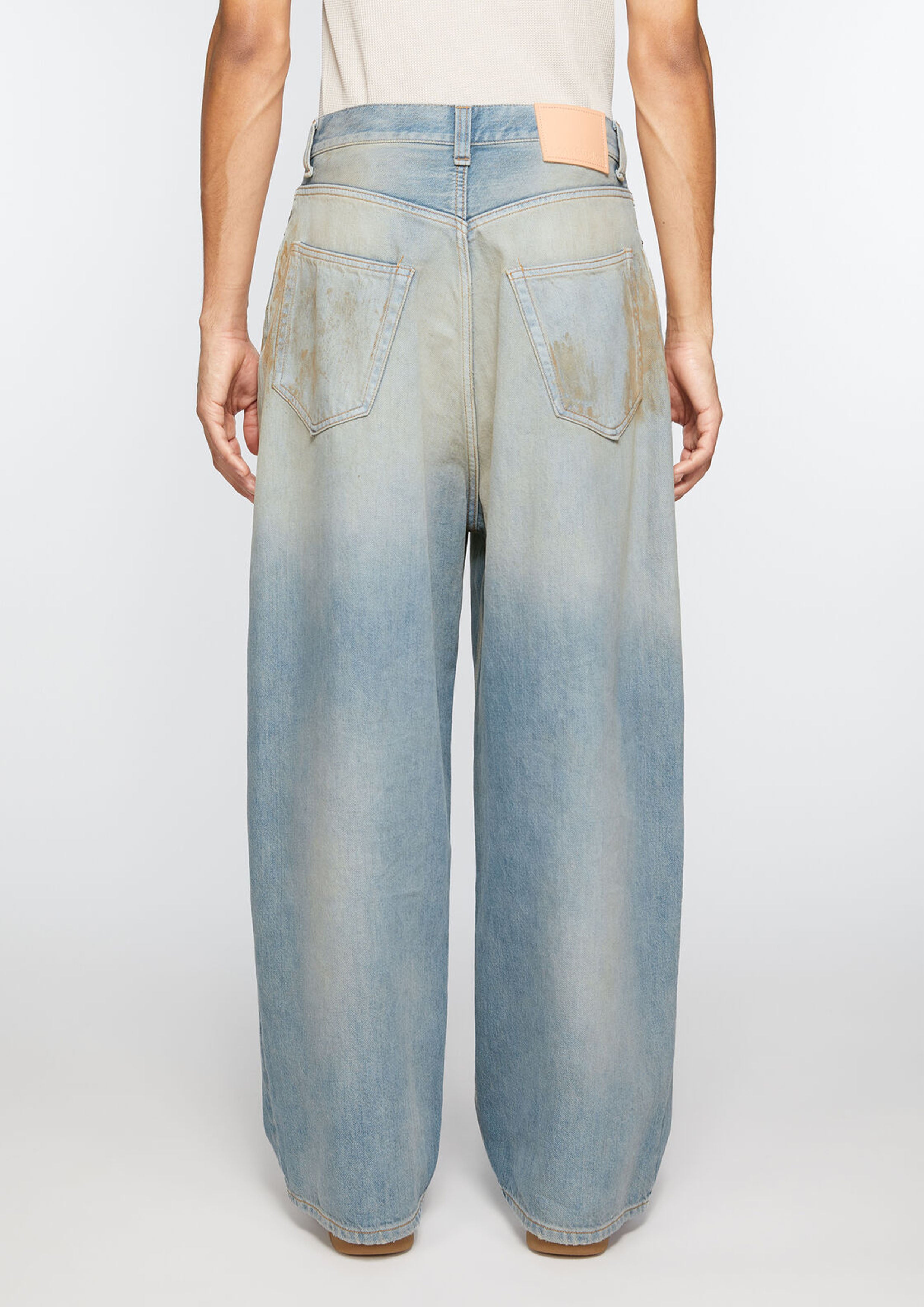 ACNE STUDIOS - SUPER BAGGY FIT JEANS - 2023 MID BLUE – SOLAR MTP