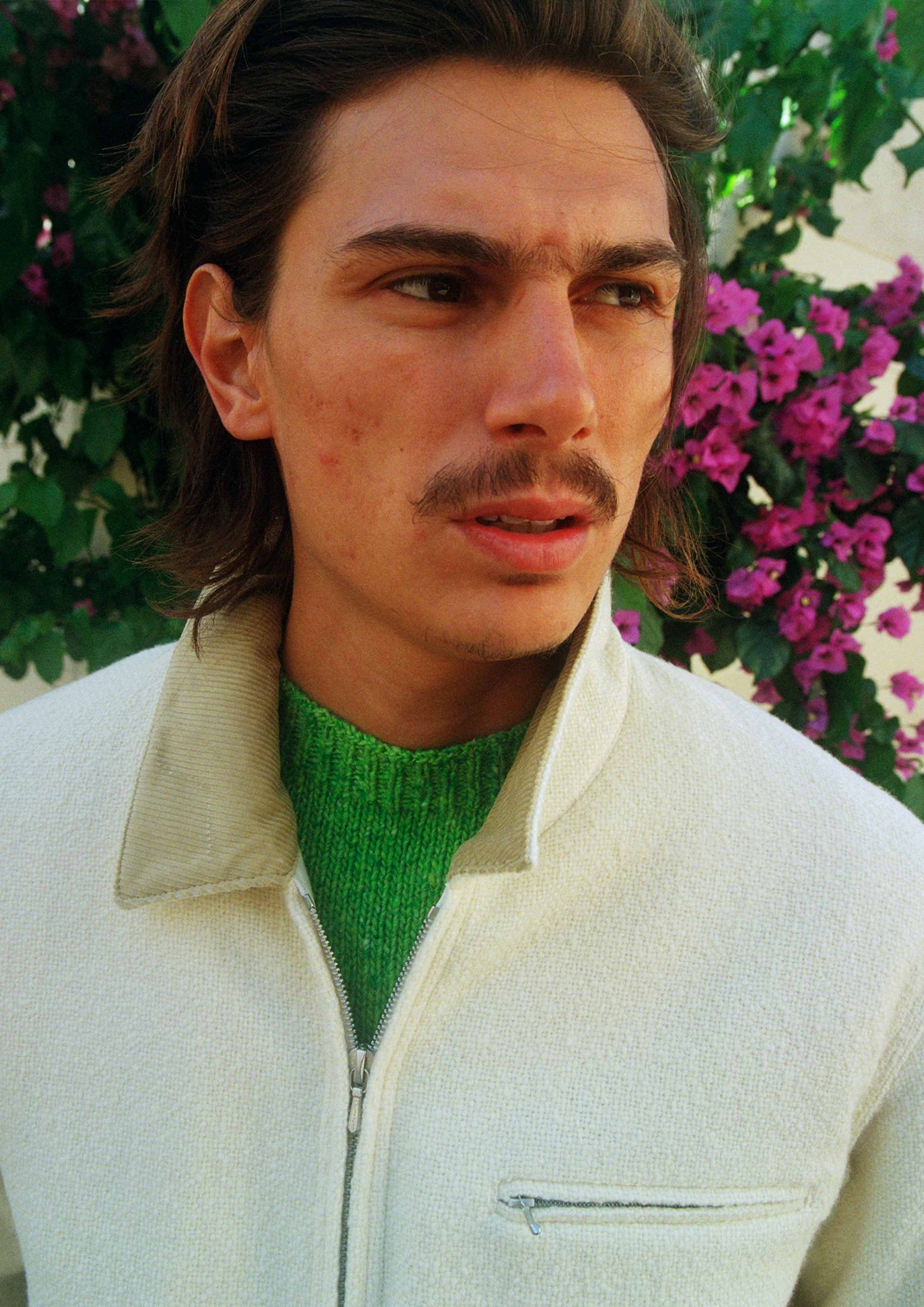 新品 AURALEE SPUN TWEED ZIP BLOUSON 3 Auralee Homespun Tweed Zip Blouson - Brown – Totem Brand Co.