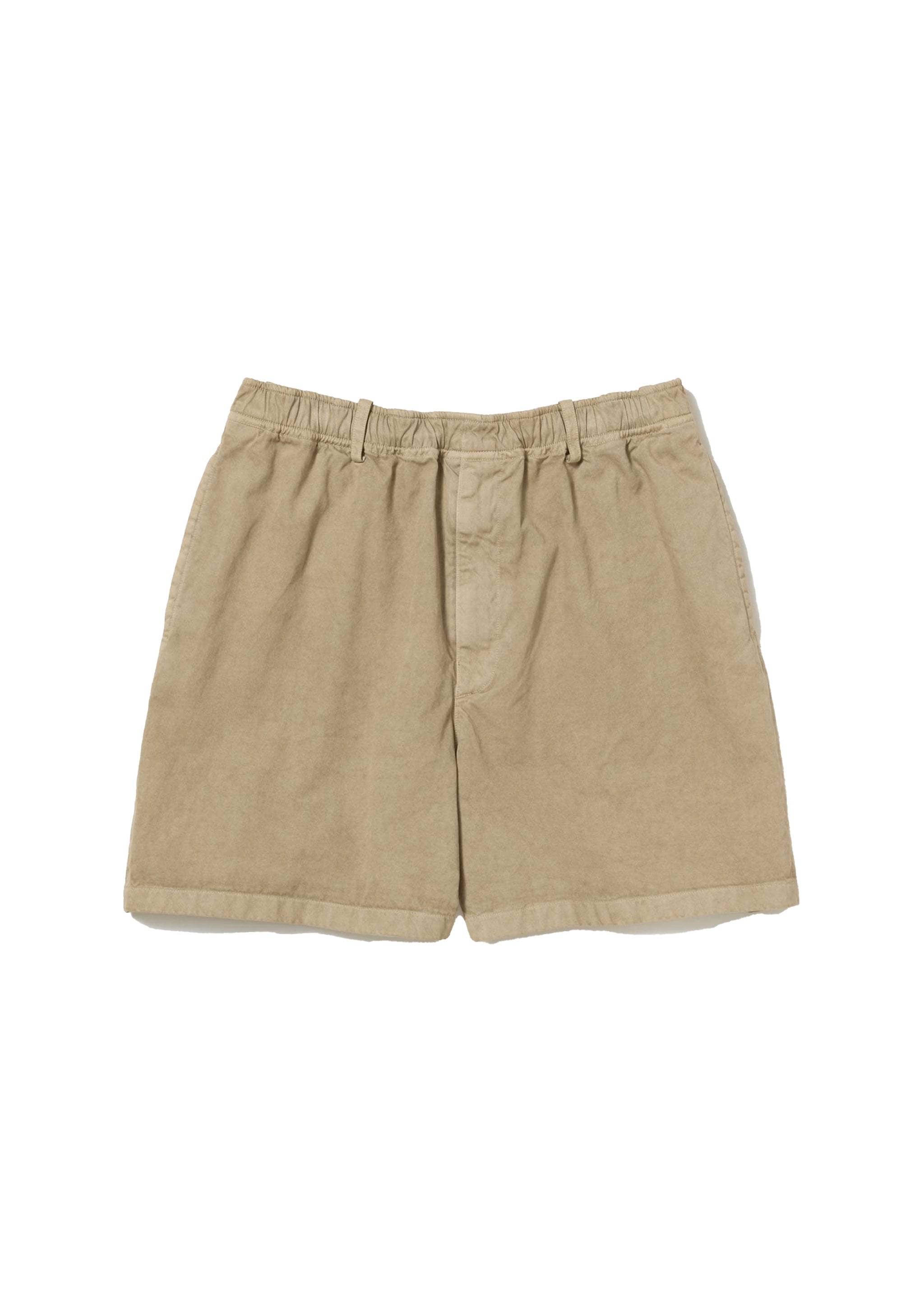 AURALEE - GARMENT-DYED FINX LIGHT CHINO SHORTS BEIGE – SOLAR MTP