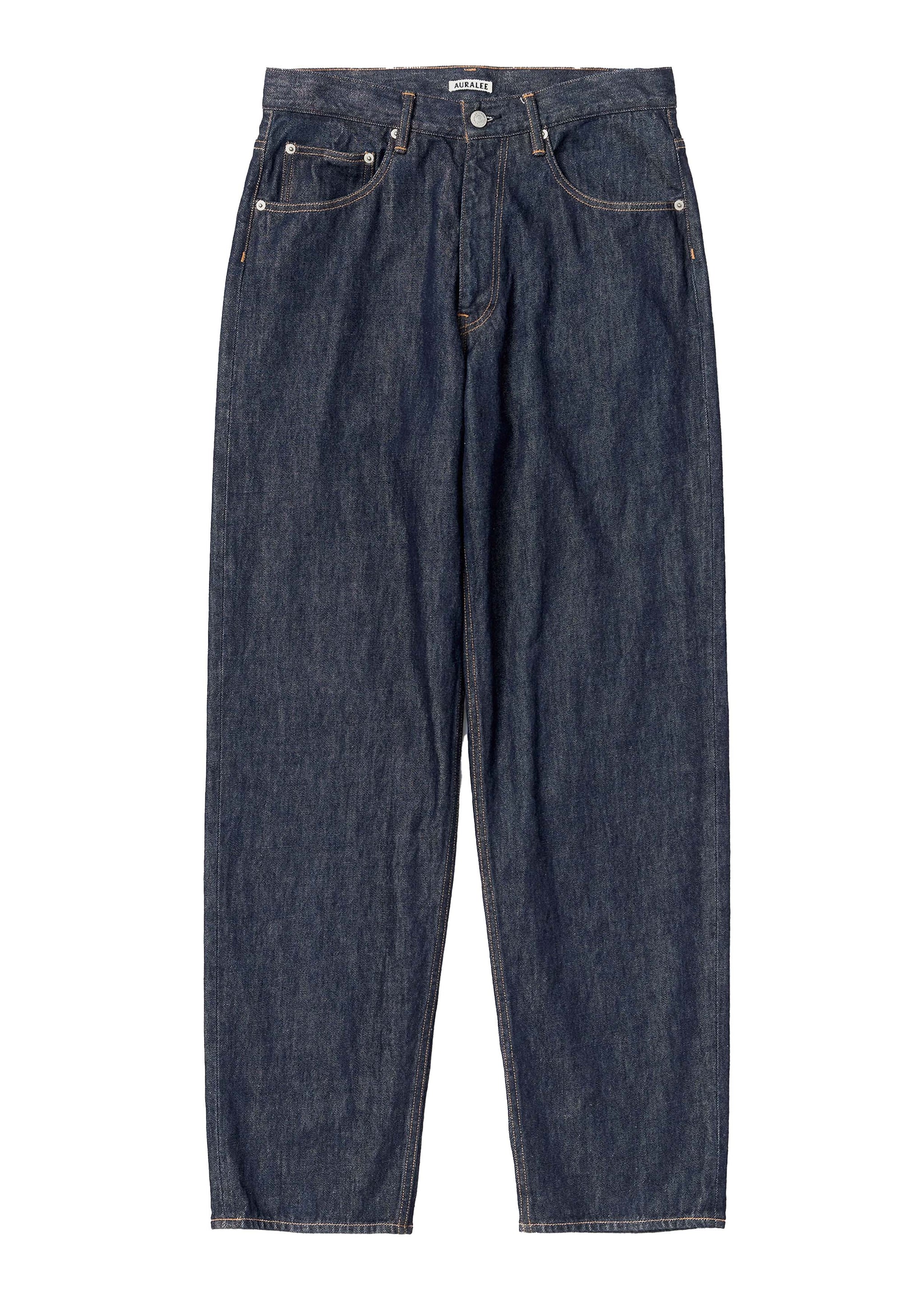 【AURALEE】hard twist denim 5p (indigo) Hard Twist Denim 5P Pants – La Garçonne