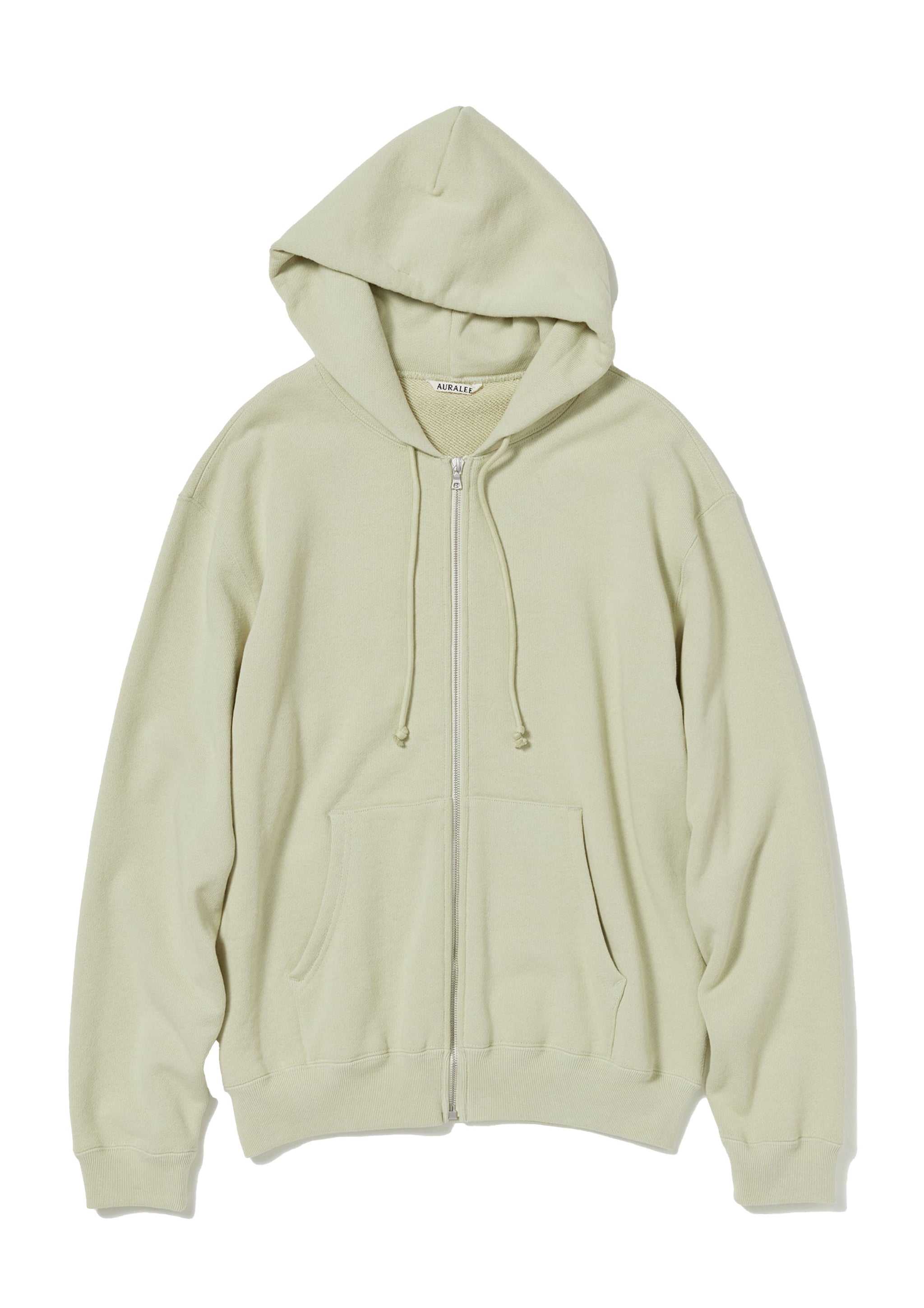 【レビューで送料無料】 AURALEE - MTP SOLAR – GREEN LIGHT PARKA ZIP SWEAT BD HEAVY トップス