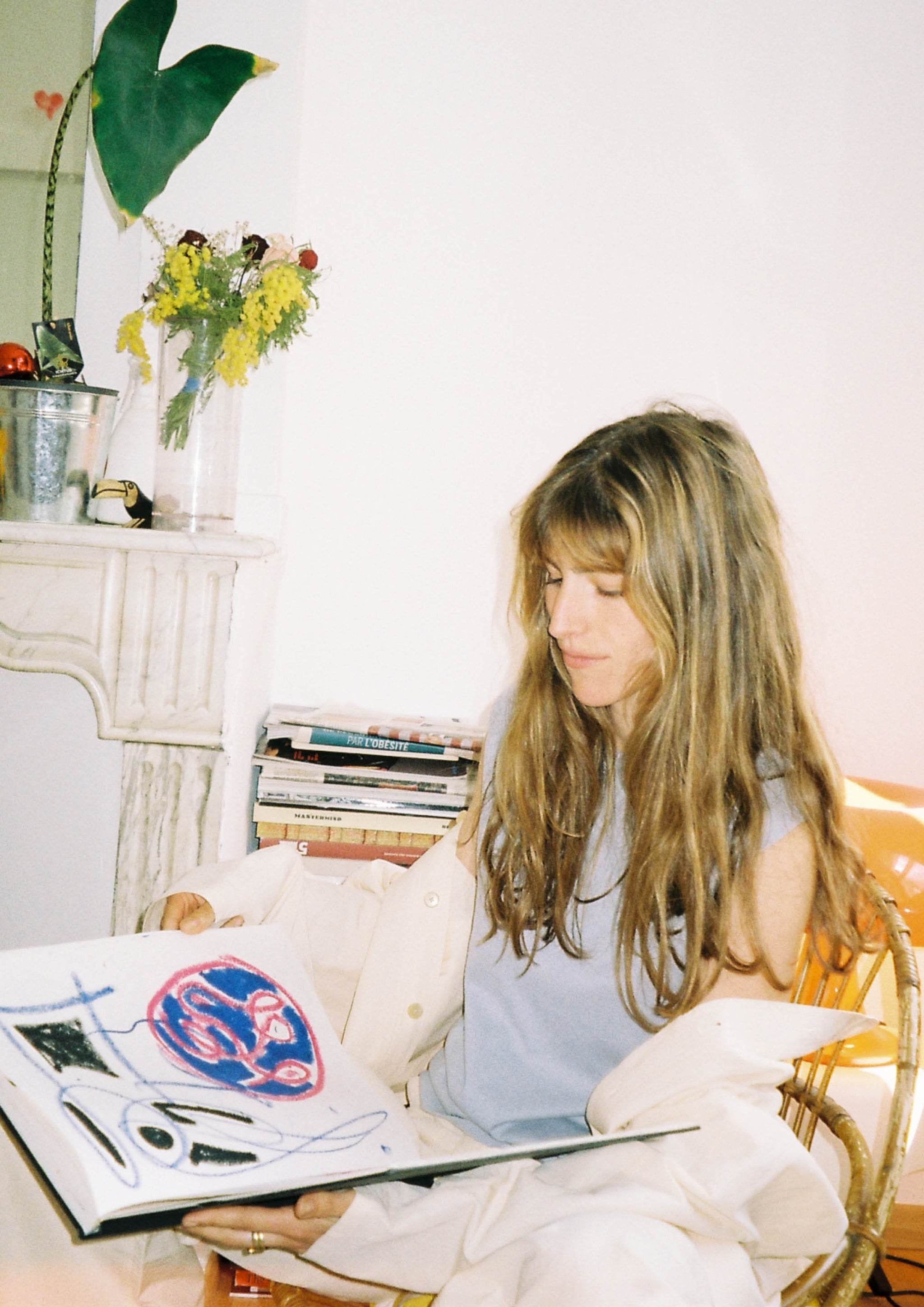 AURALEE - HIGH DENSITY FINX LINEN WEATHER SHIRT BLOUSON ECRU