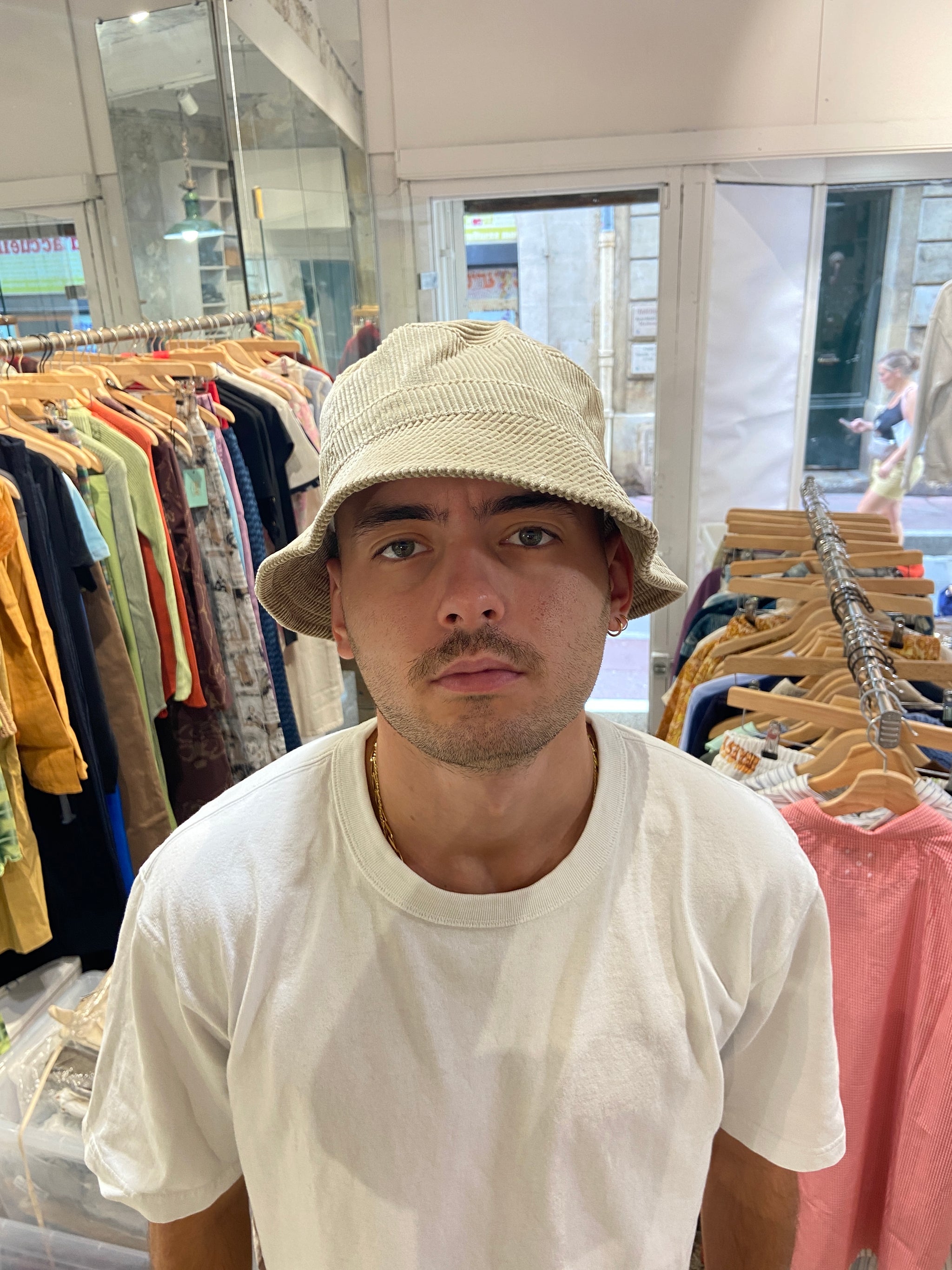 OUR LEGACY - BUCKET HAT CLAY GREY CORD – SOLAR MTP