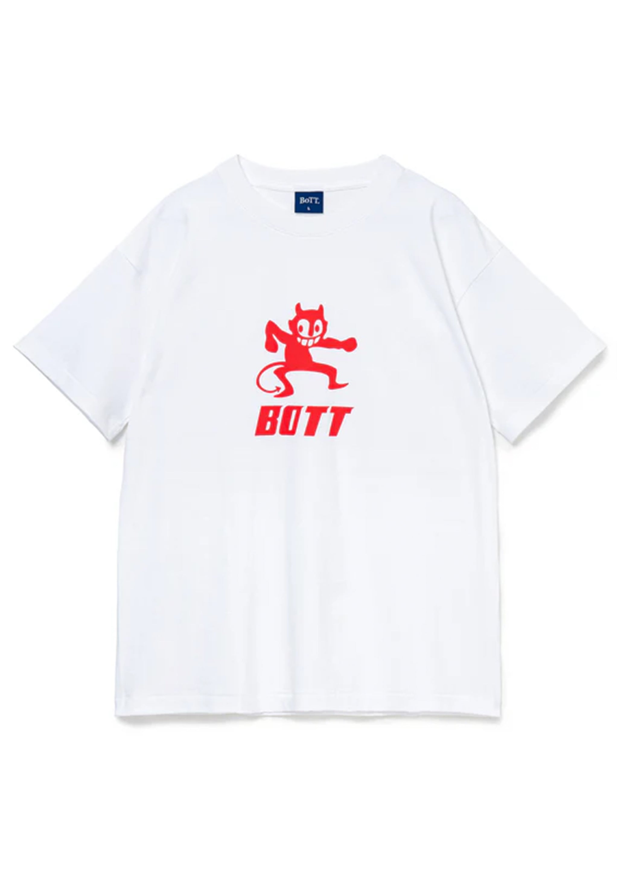 【BoTT】Devil Tee / White Tシャツ BOTT - DEVIL TEE WHITE – SOLAR MTP