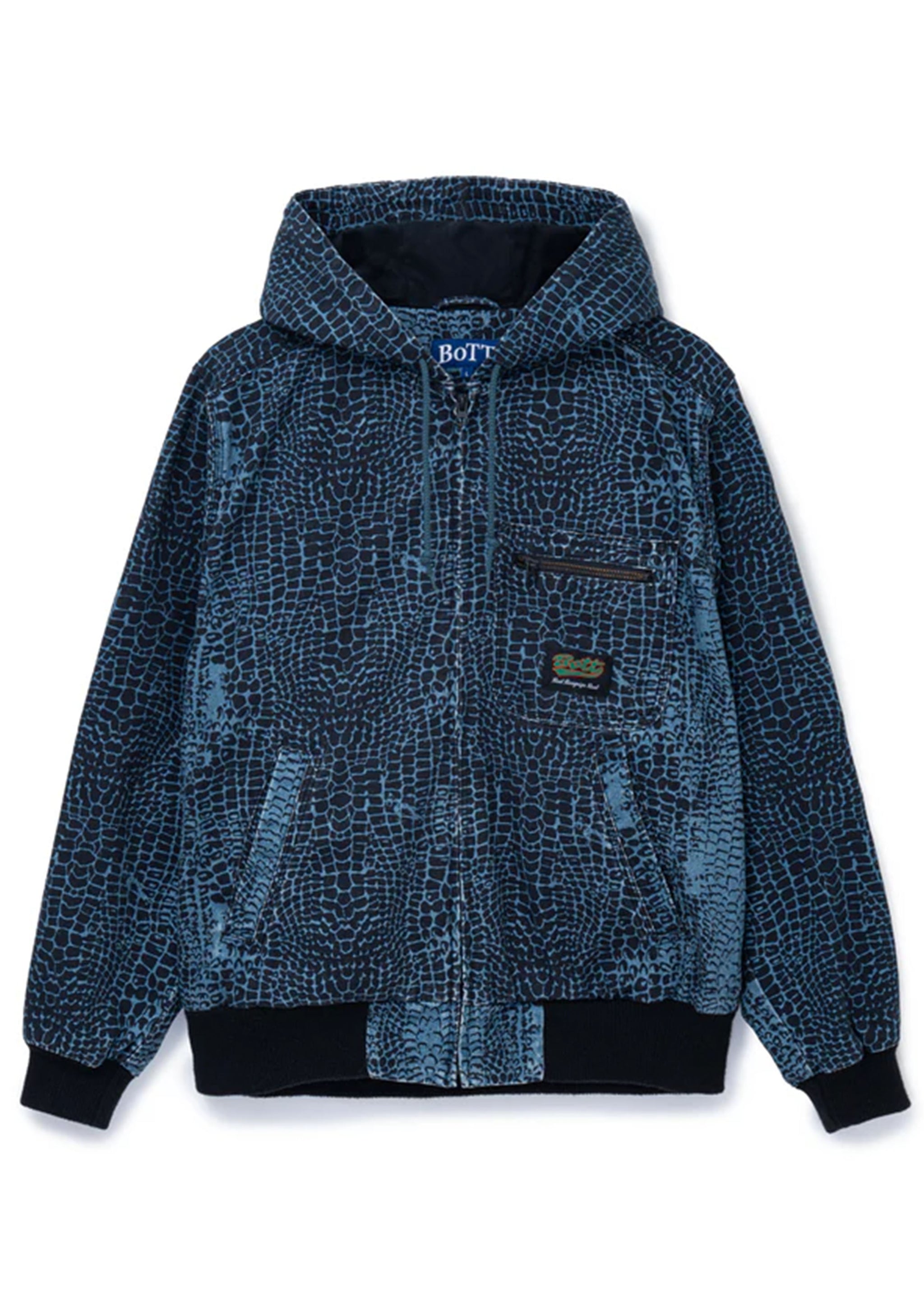 BOTT - HOODED FIELD JACKET SLATE BLUE – SOLAR MTP