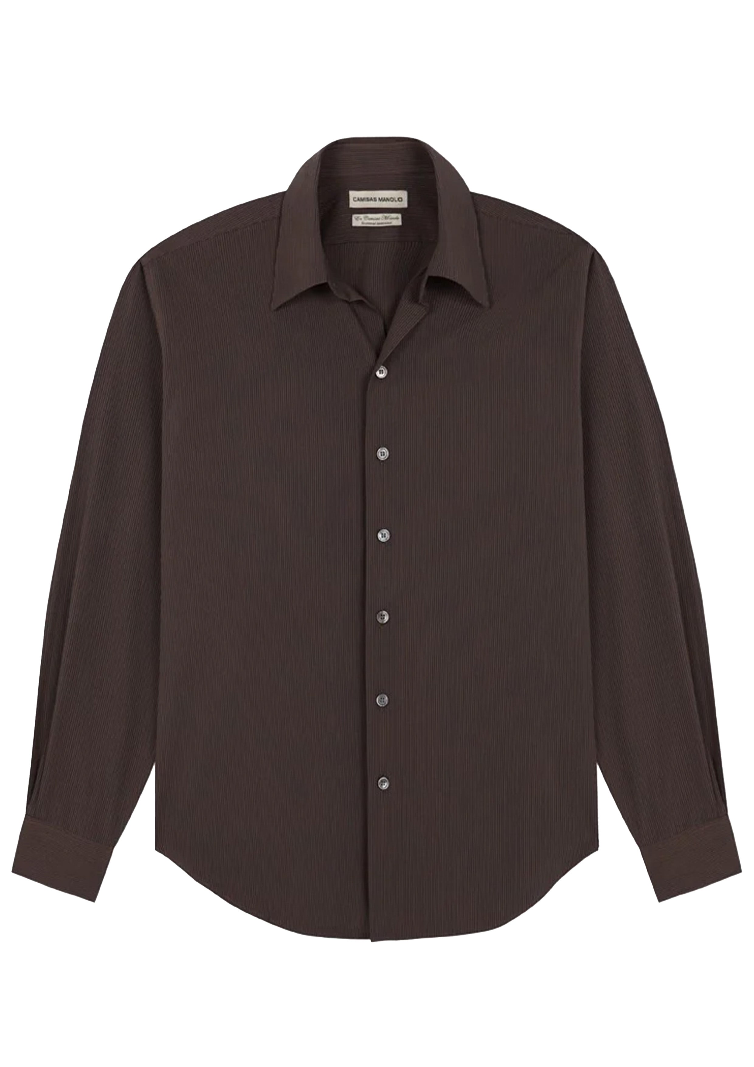 Lilac double cuff normal shirt – Camisas Manolo