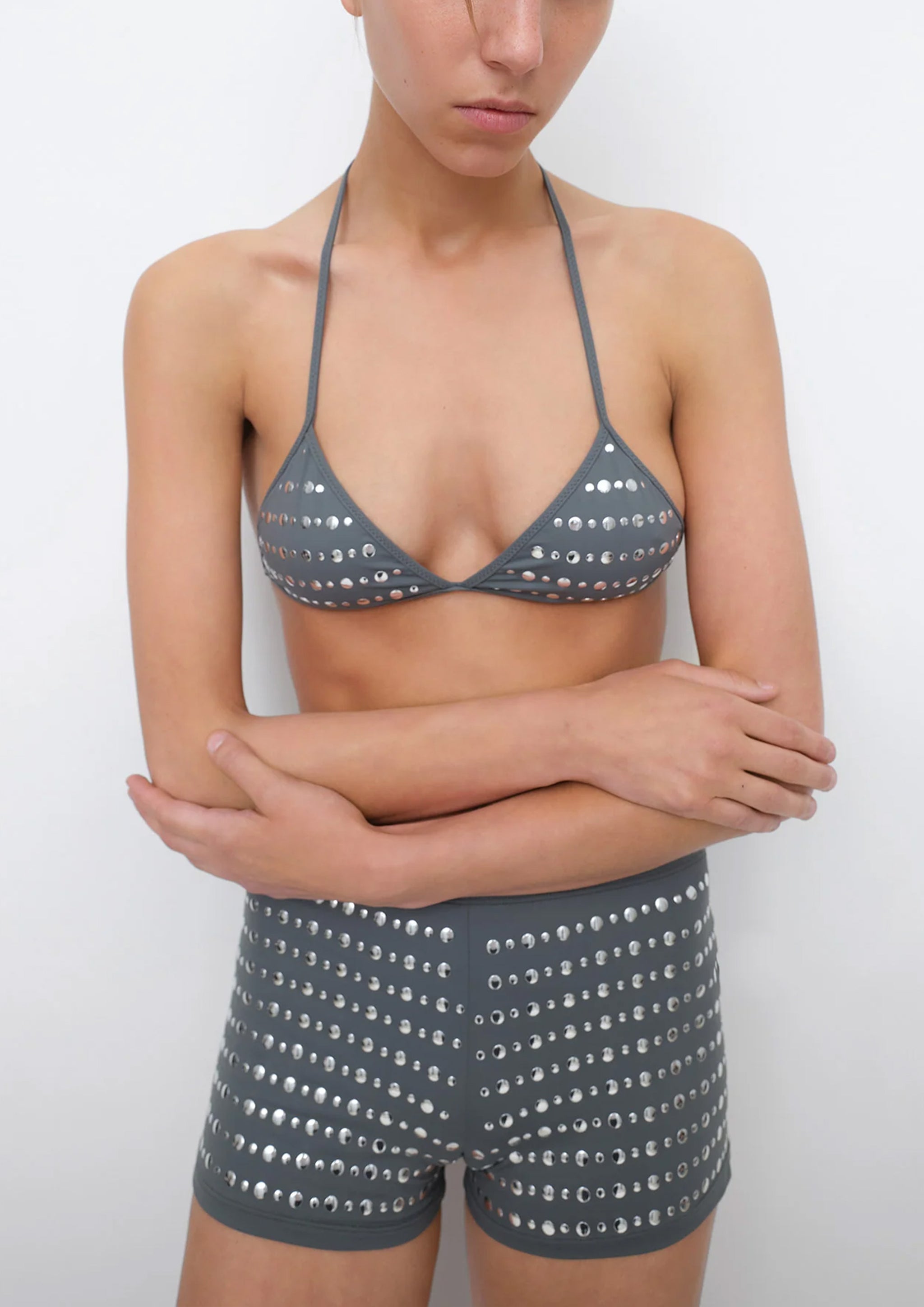 GIMAGUAS - ARO BIKINI TOP GREY – SOLAR MTP