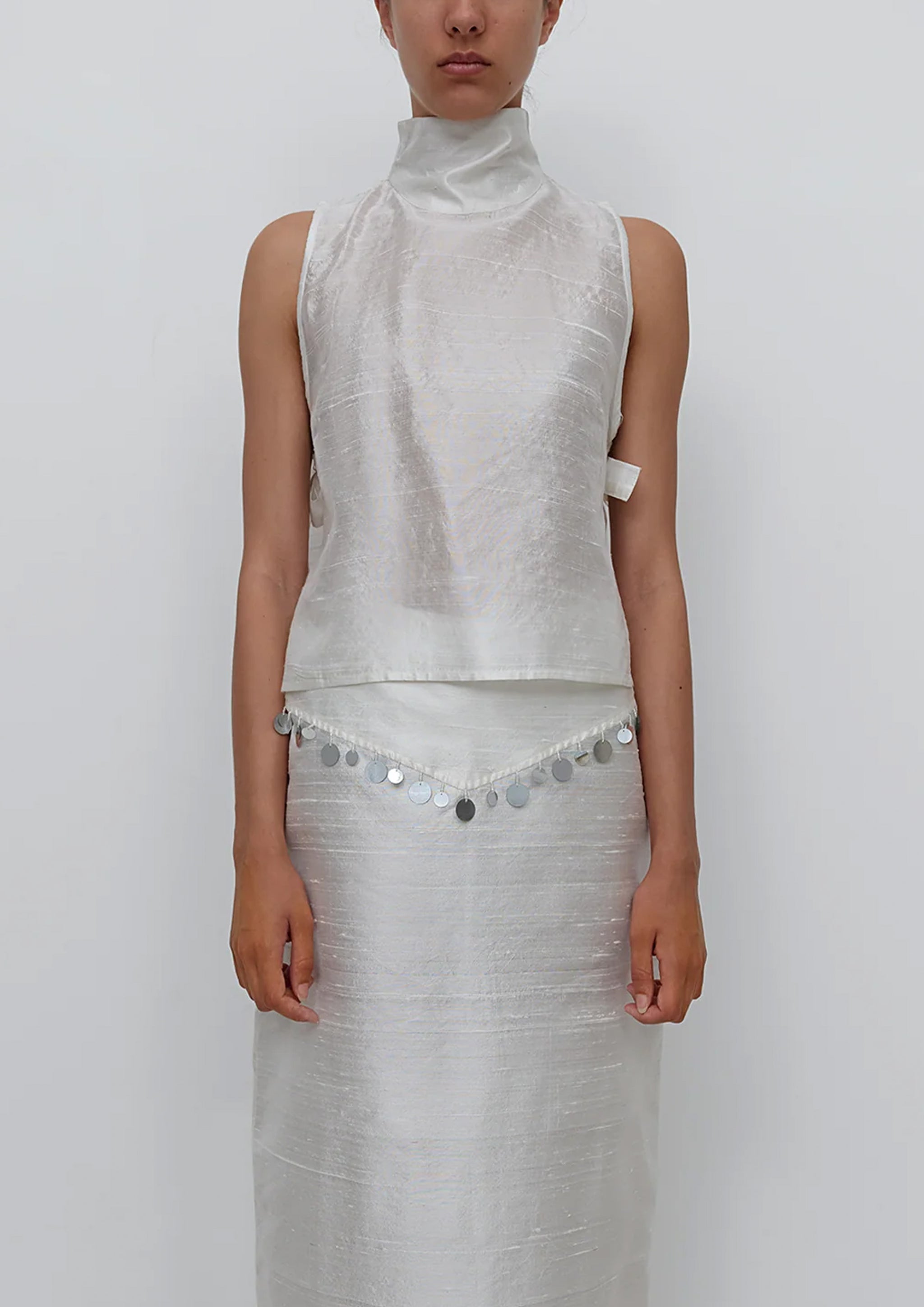 トップス gimaguas tops GIMAGUAS - JUNE TOP WHITE – SOLAR MTP