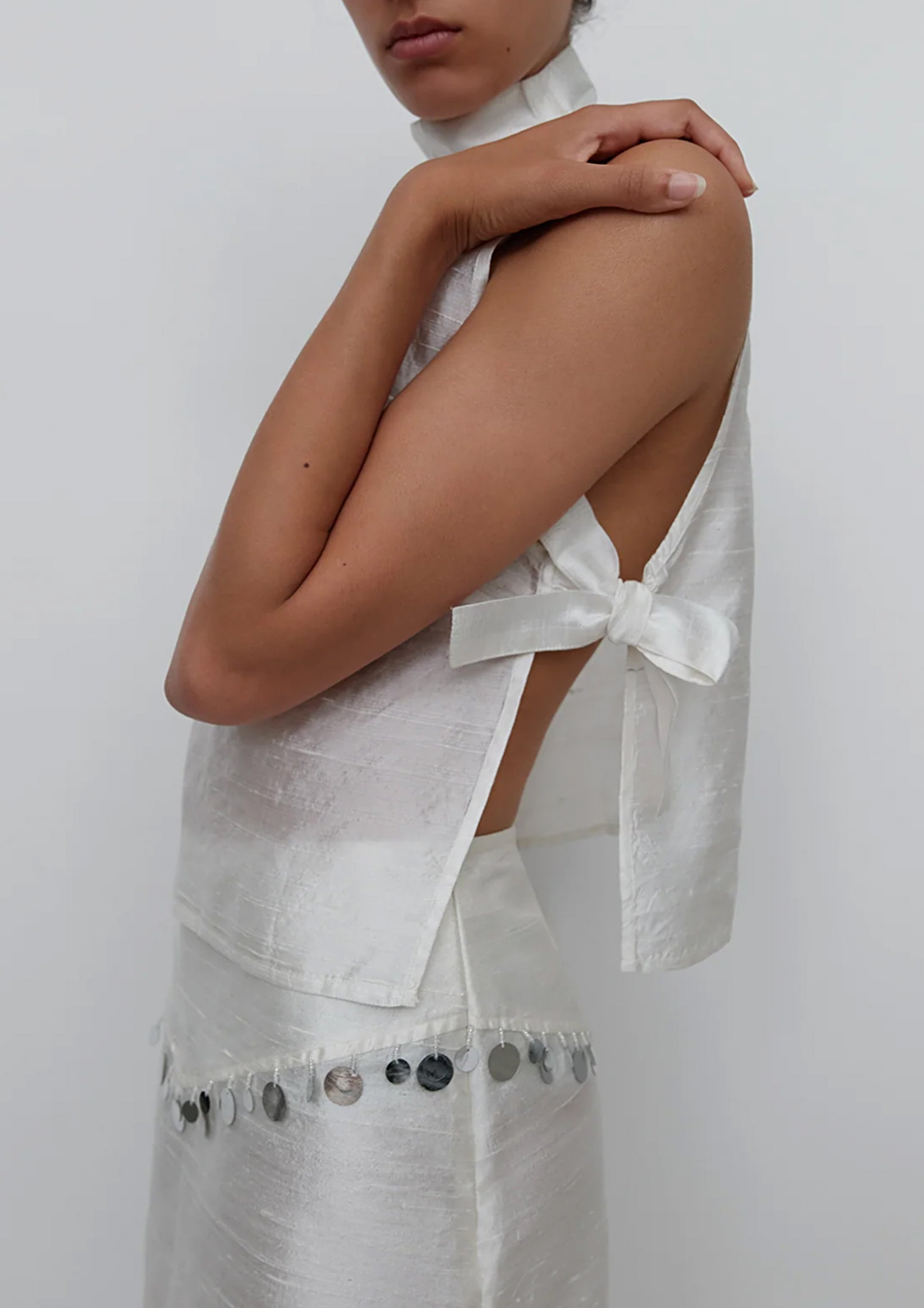トップス gimaguas tops GIMAGUAS - JUNE TOP WHITE – SOLAR MTP