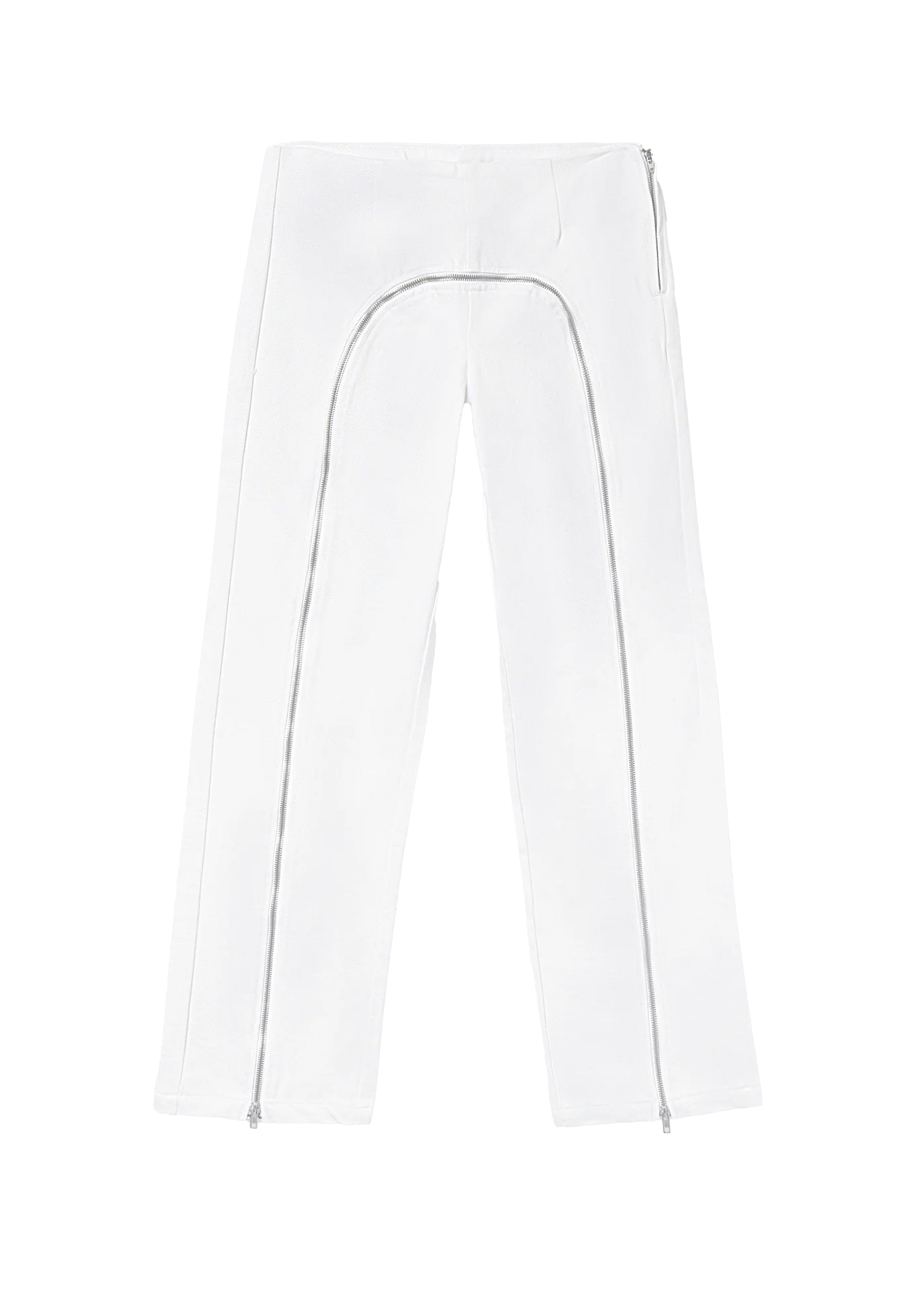 GIMAGUAS - ZIP TROUSERS OFF WHITE – SOLAR MTP