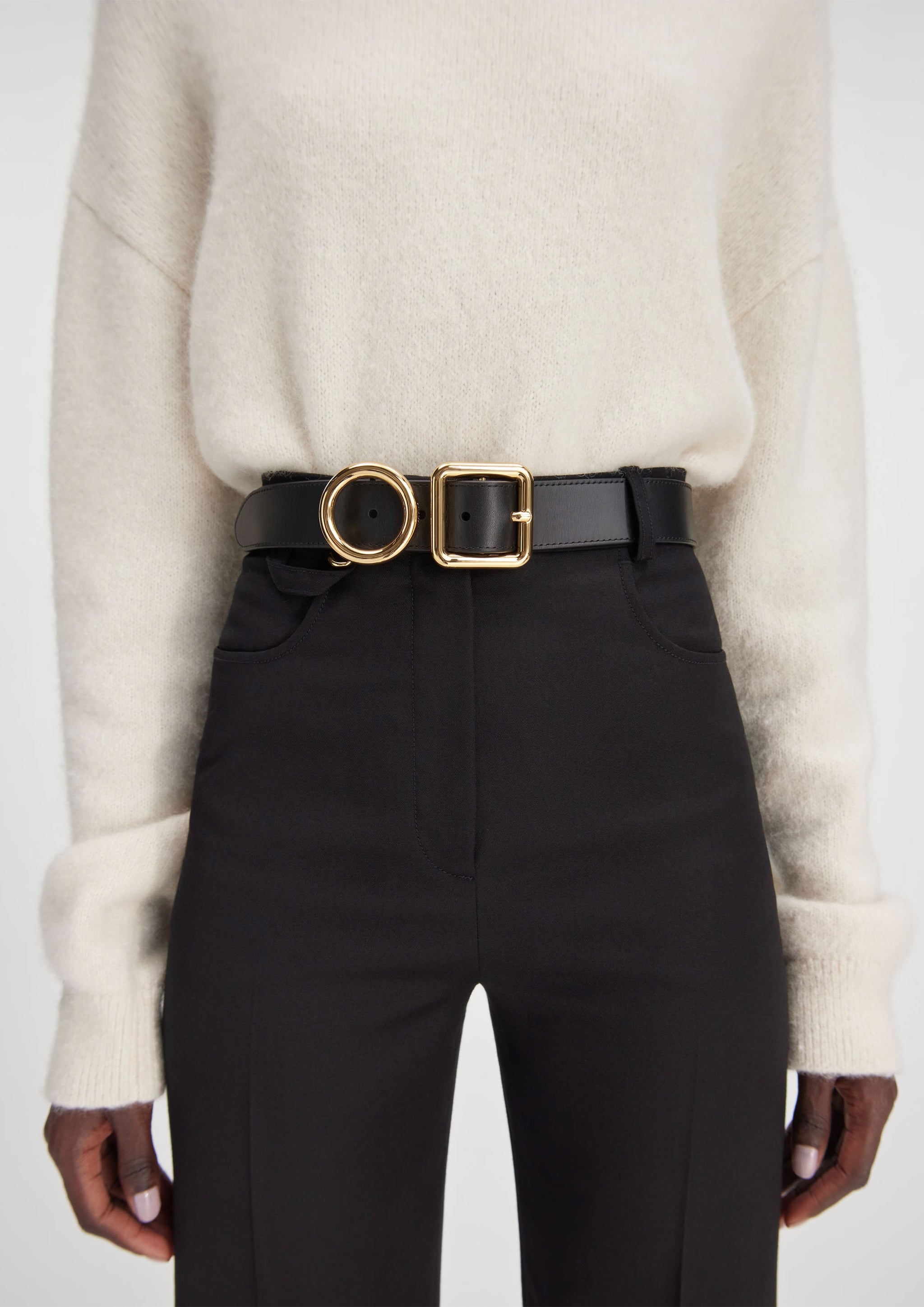 ベルト JACQUEMUS BELT LA CEINTURE REGALO JACQUEMUS - LA CEINTURE REGALO BLACK – SOLAR MTP