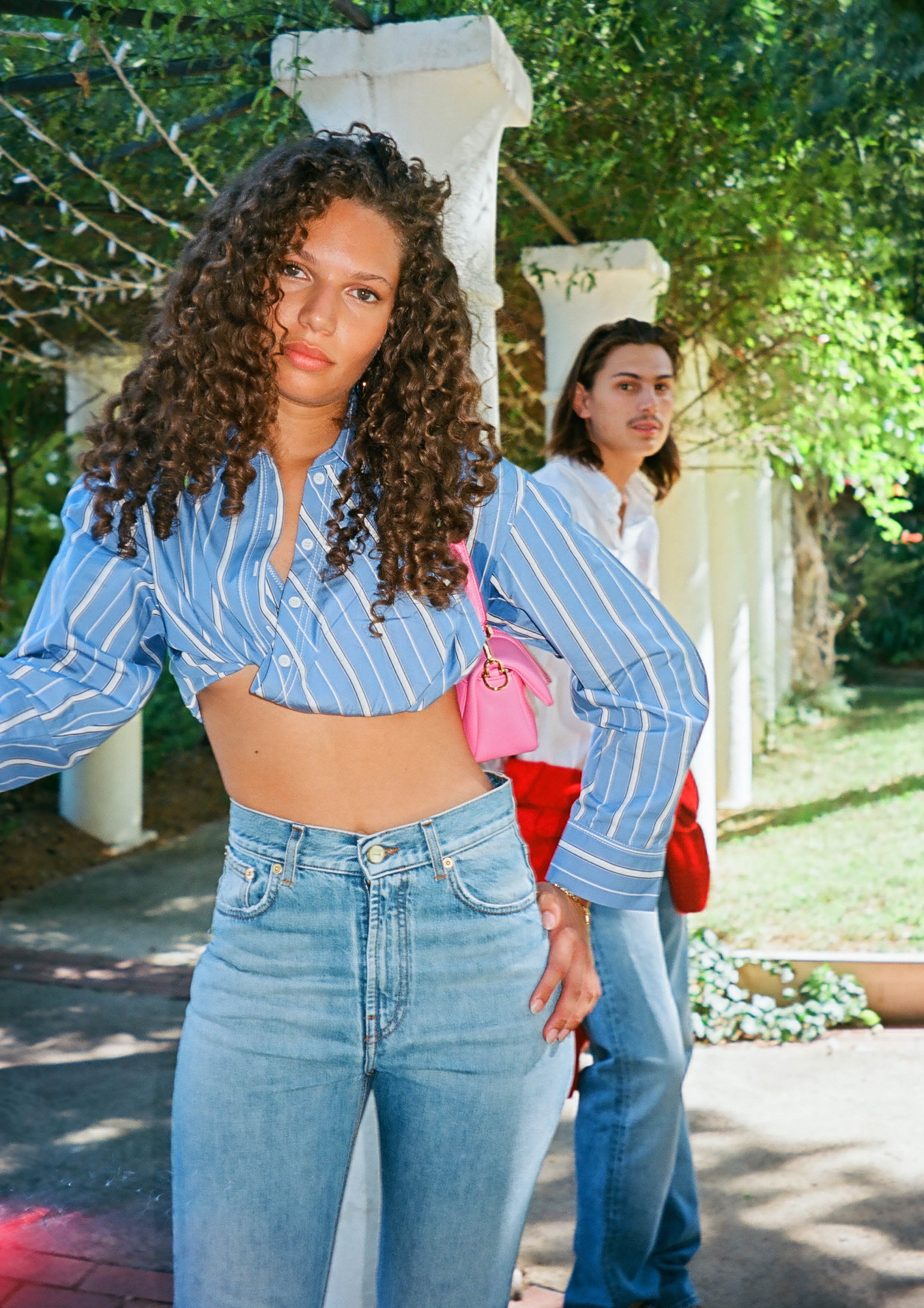 JACQUEMUS - LA CHEMISE BAHIA COURTE BLUE STRIPES – SOLAR MTP