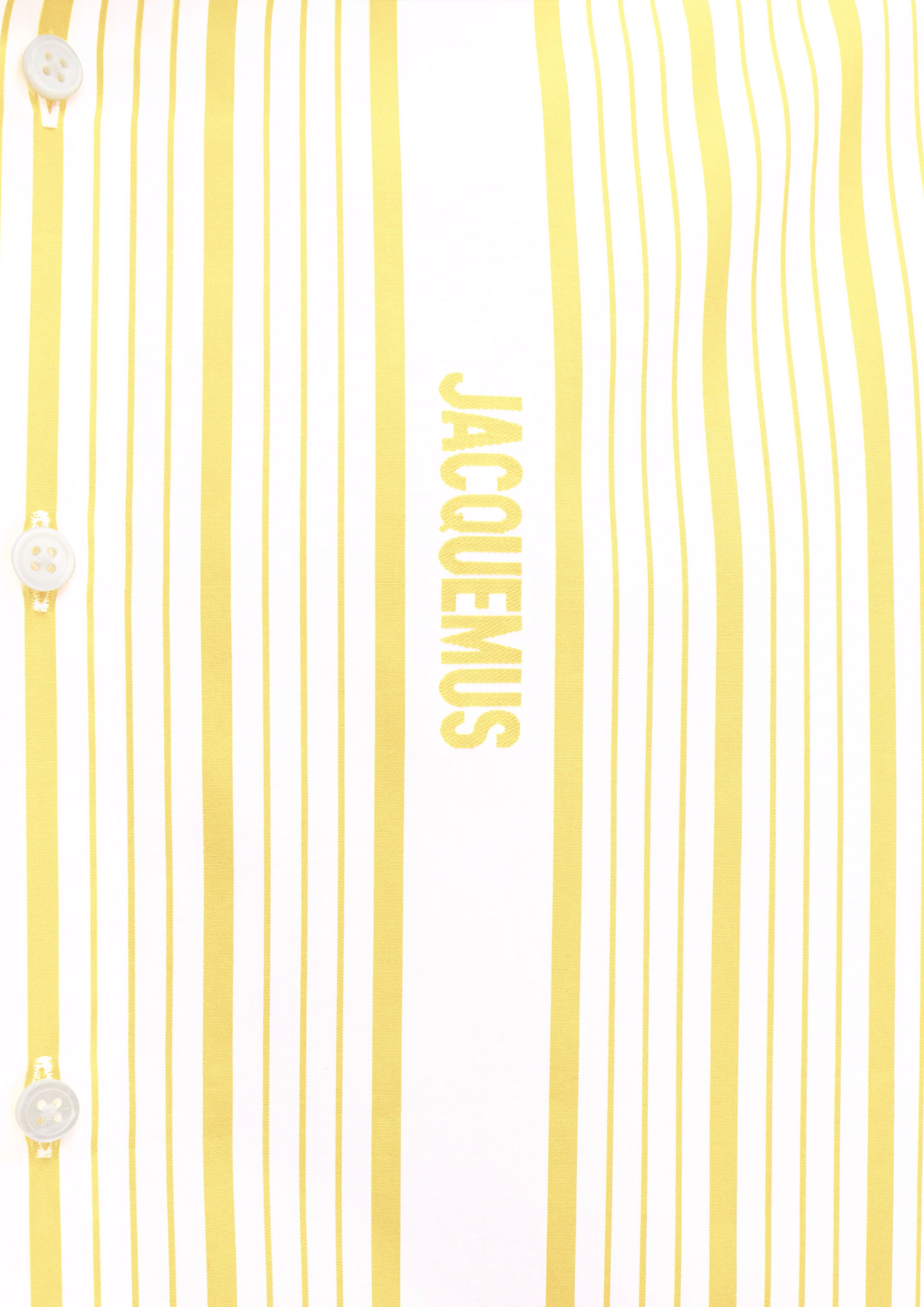 【JACQUEMUS】La Chemise Shirt イエロー La Chemise Jean printed cotton bowling shirt in yellow