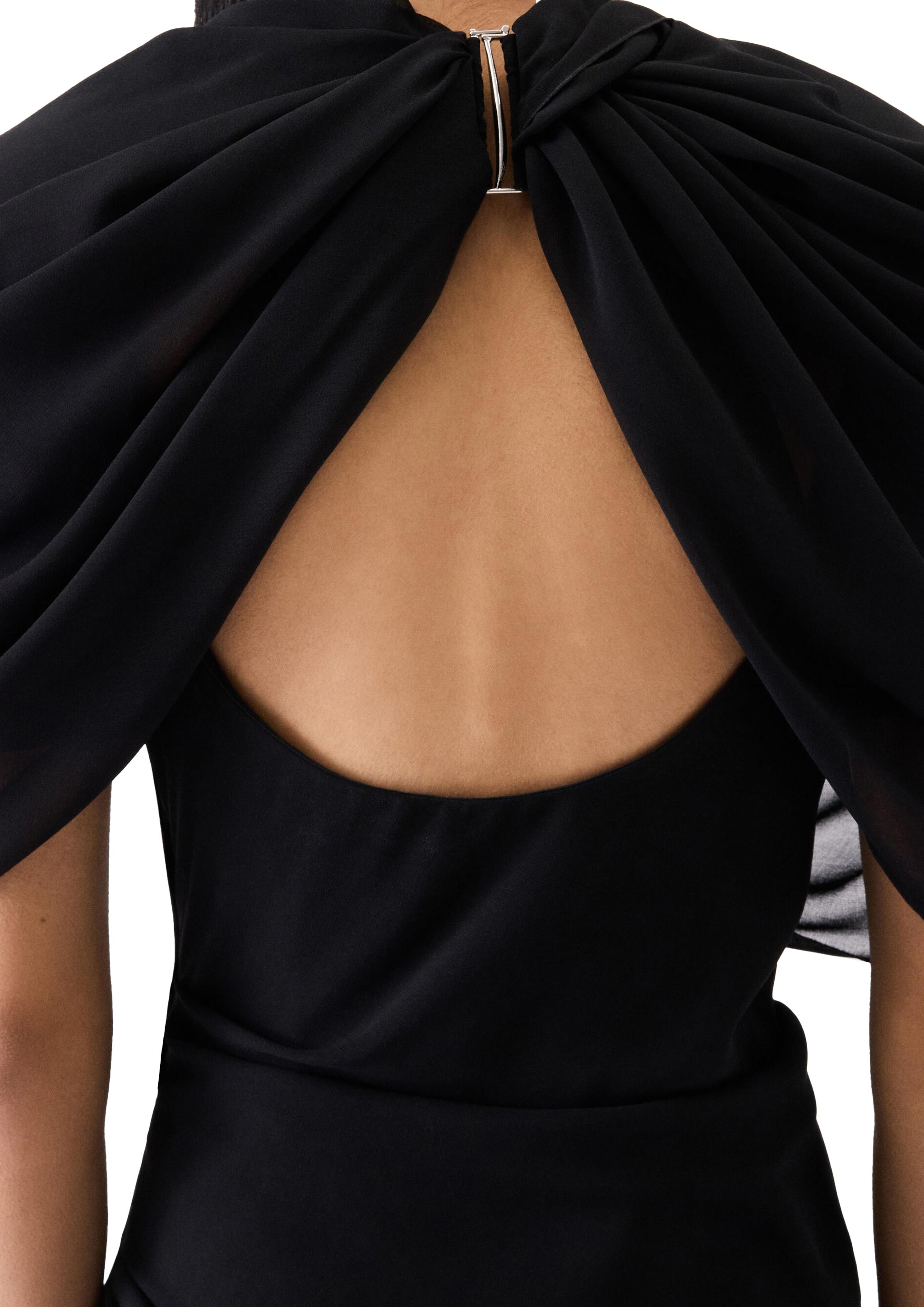 JACQUEMUS - LA ROBE CASTAGNA BLACK – SOLAR MTP