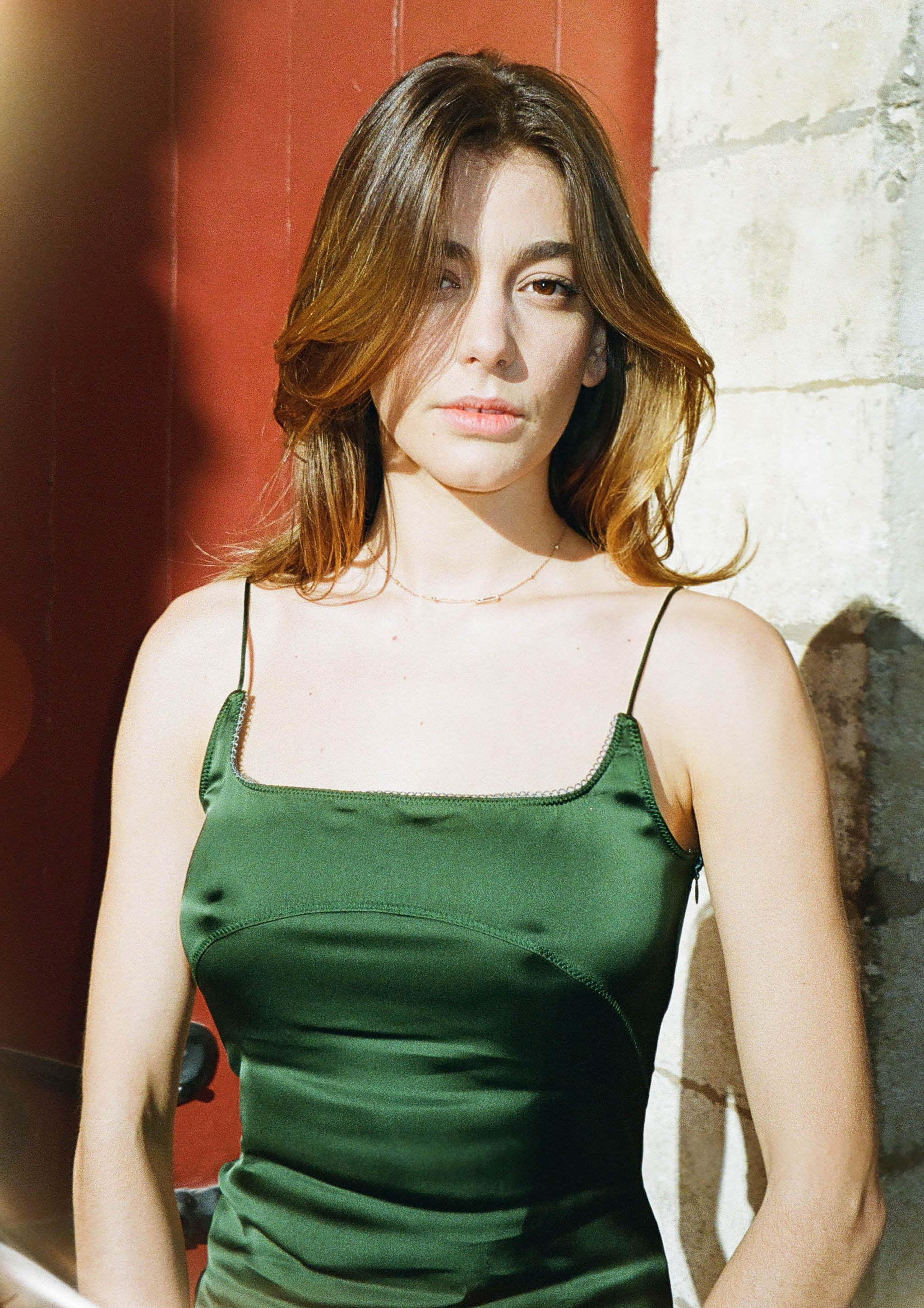 JACQUEMUS - LA ROBE NOTTE DARK GREEN SOLAR MTP JACQUEMUS - LA ROBE NOTTE DARK GREEN SOLAR MTP