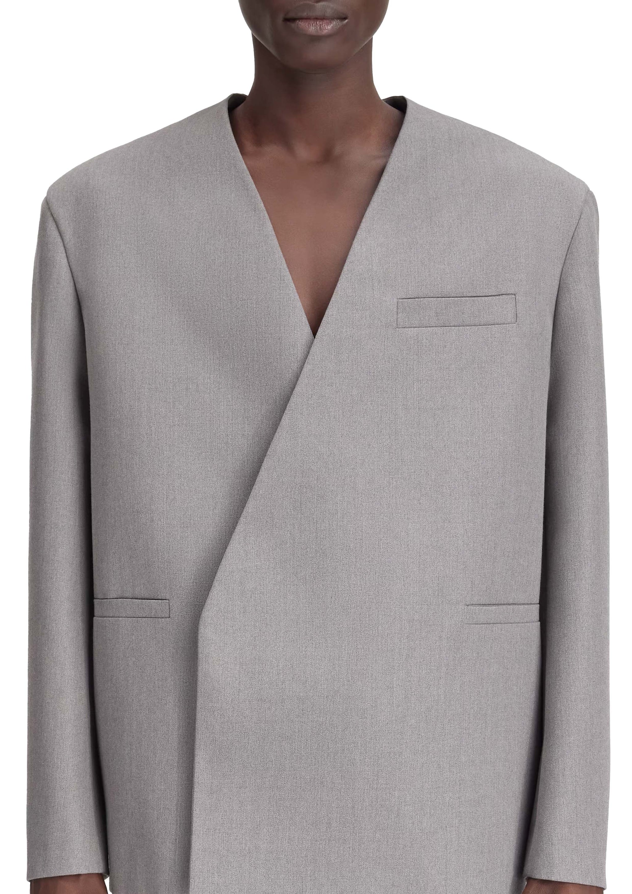 JACQUEMUS - LA VESTE CUADRADA GREY – SOLAR MTP