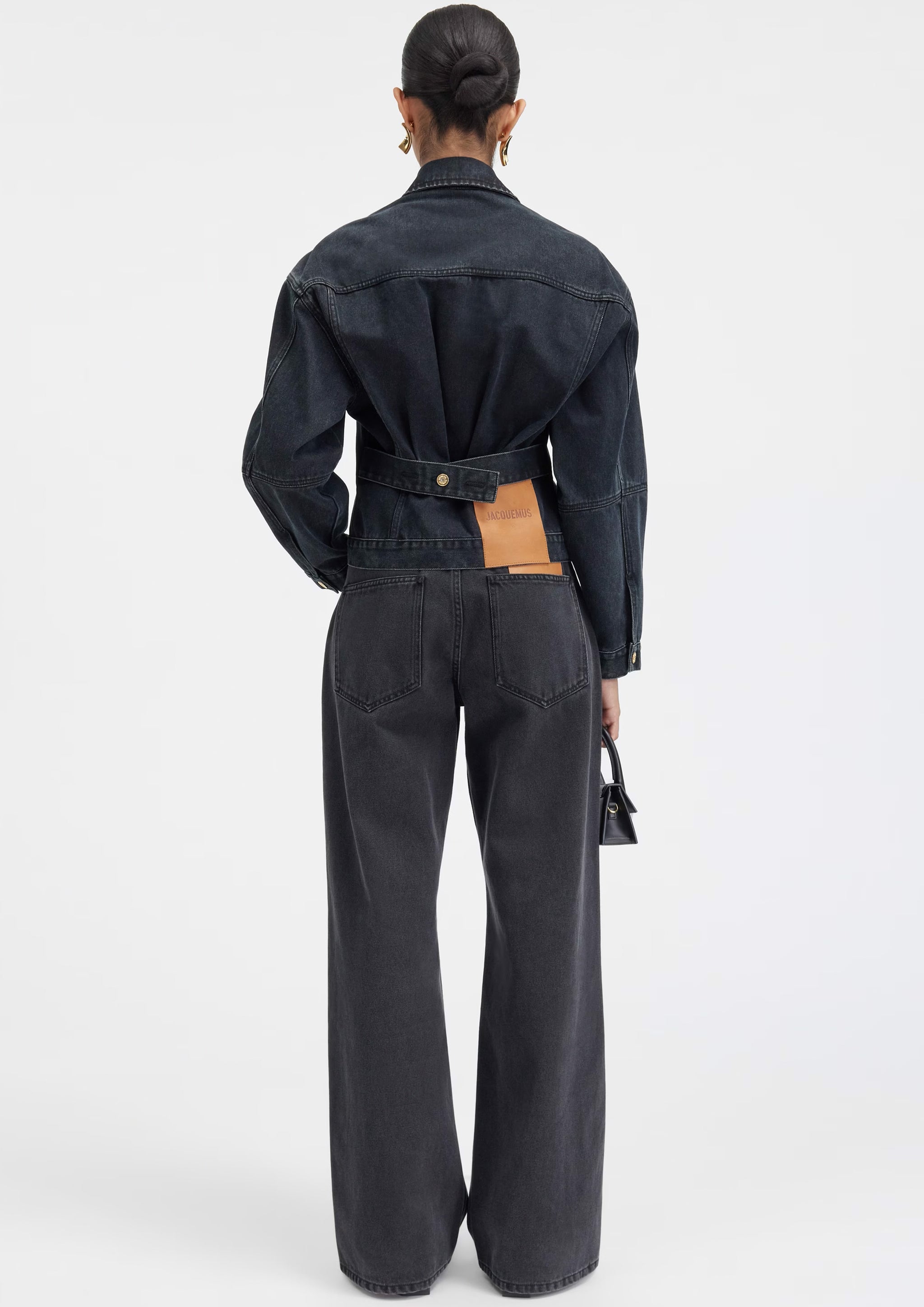 JACQUEMUS - LA VESTE DE NÎMES BLACK – SOLAR MTP