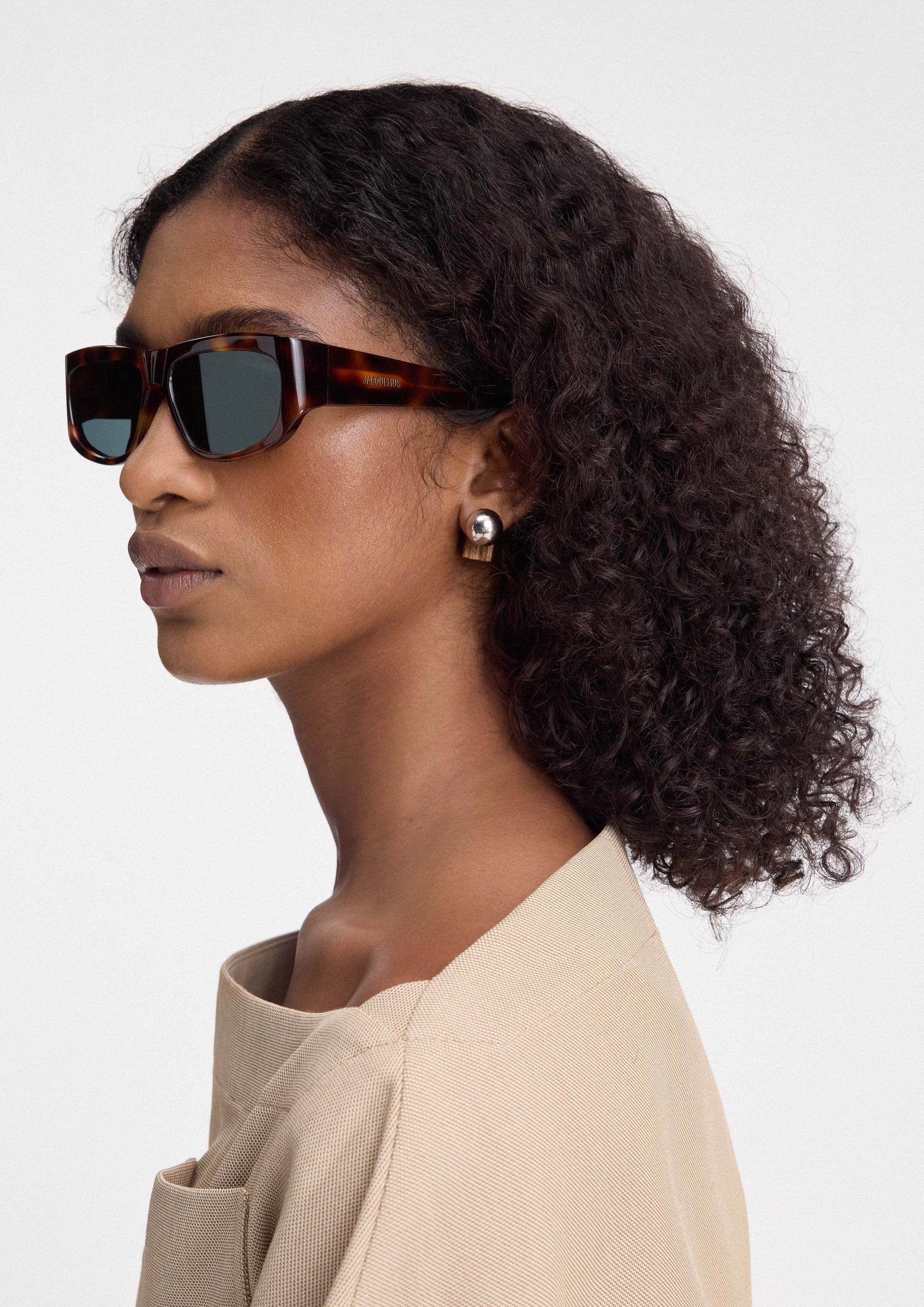 【関税＆送料込み】Jacquemus Les Lunettes Pilota Rectangula Jacquemus Les Lunettes Pilota Rectangular Sunglasses | Nordstrom