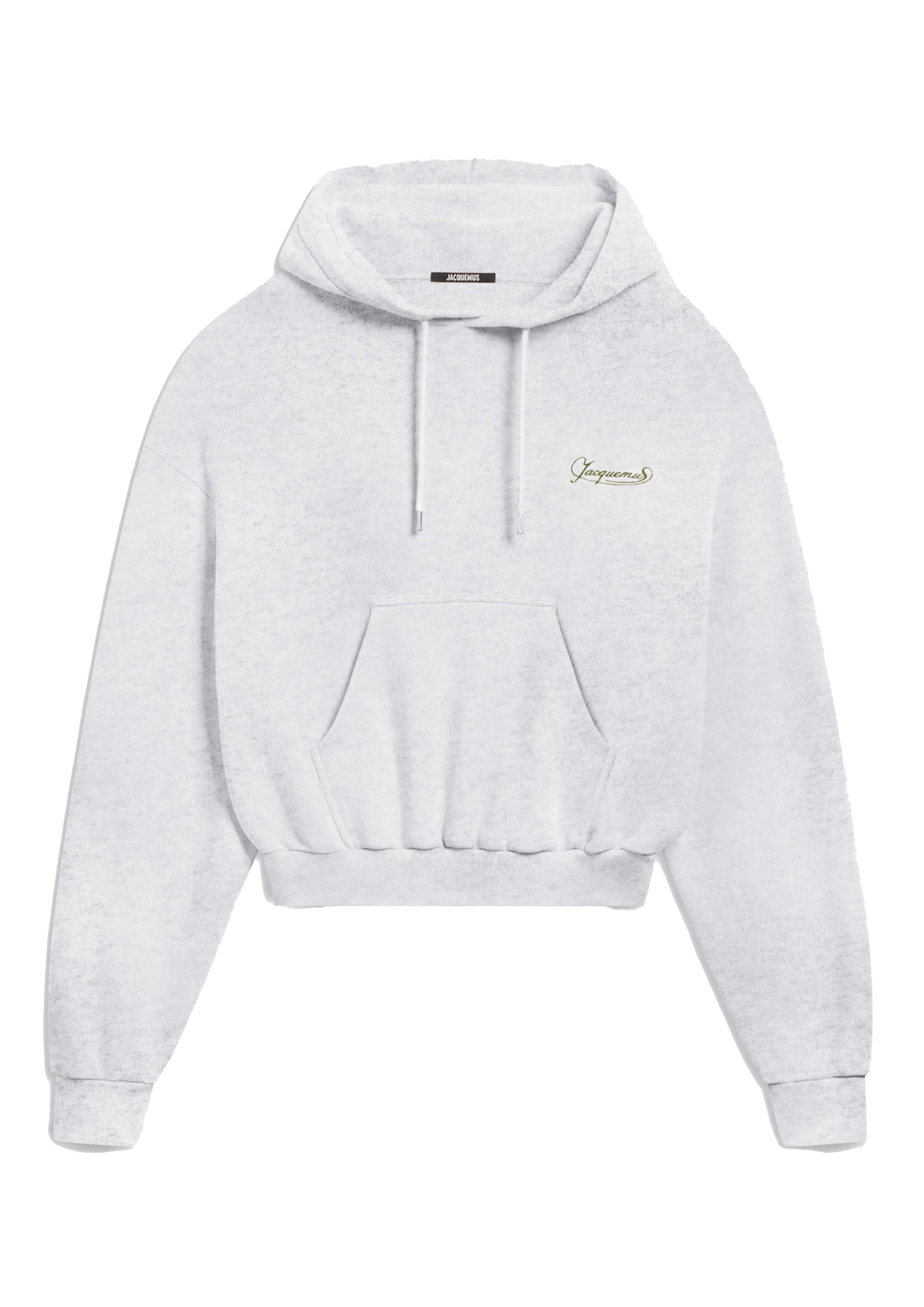 JACQUEMUS - LE HOODIE CORTO UNI CLUB GREY – SOLAR MTP
