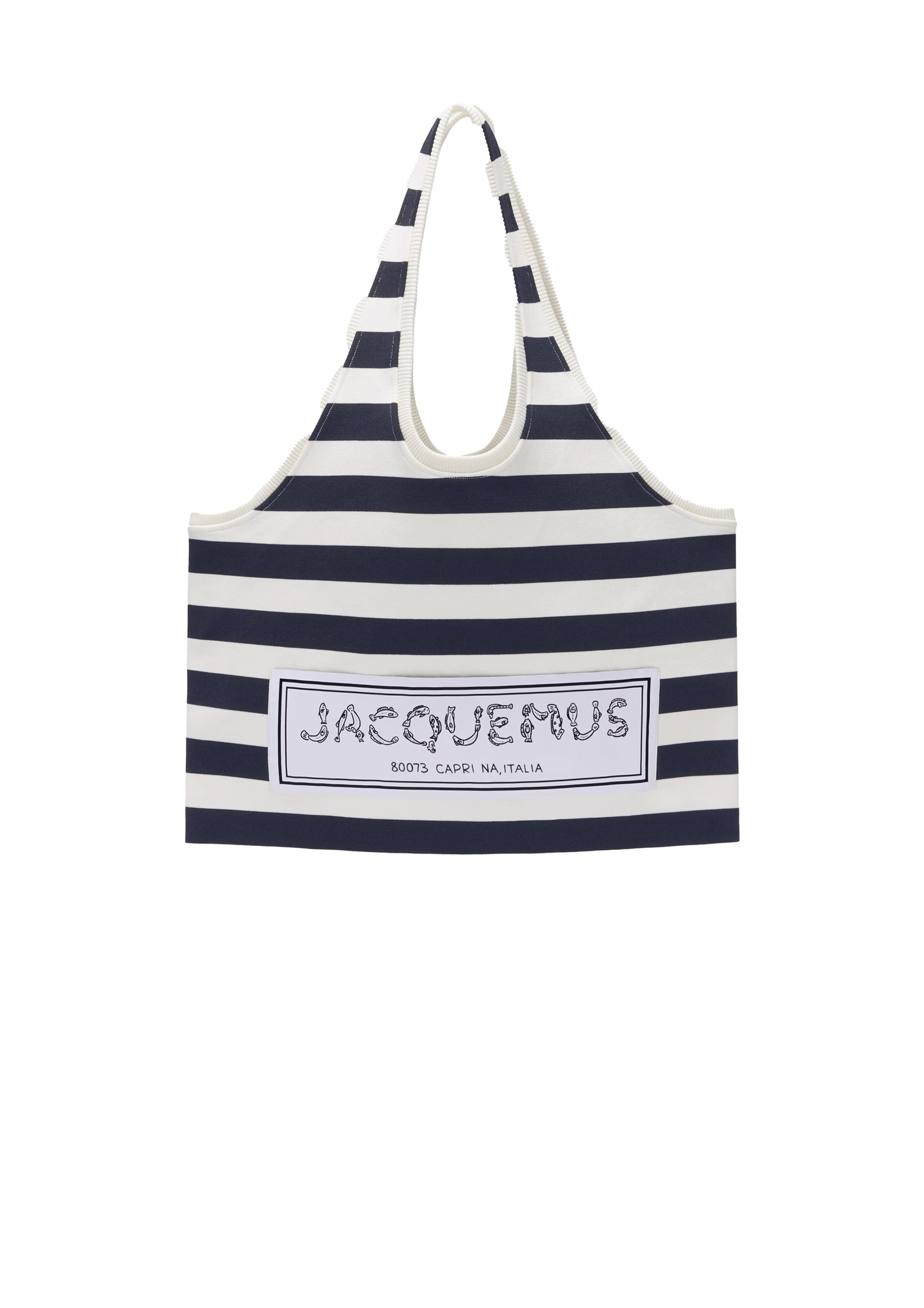 ★JACQUEMUS★ Le Tote Marcel Shoulder Bag Navy 243BA37624220 Jacquemus Women's' Le Tote Marcel Bag in Navy | LN-CC®