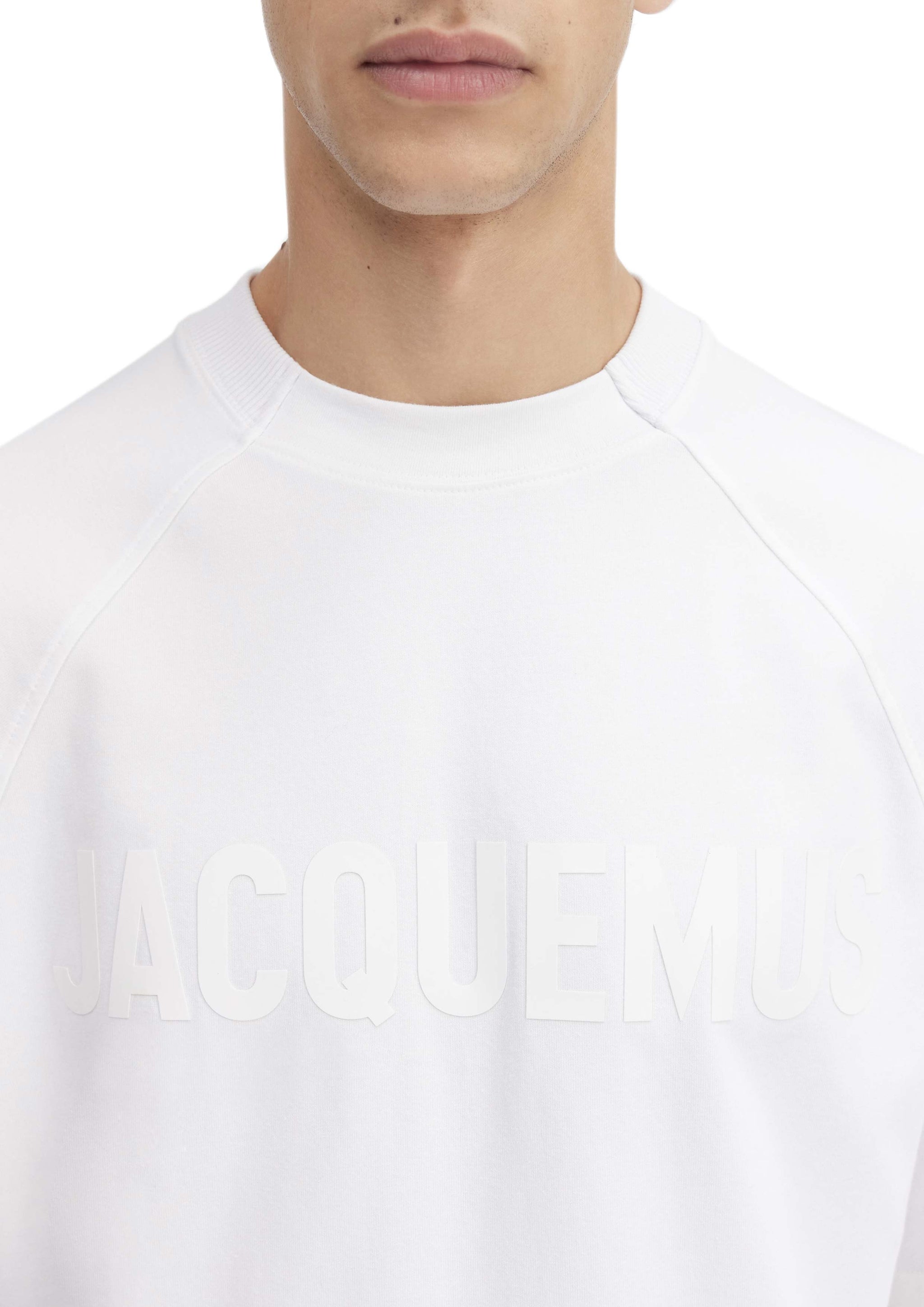 JACQUEMUS - LE T-SHIRT TYPO WHITE – SOLAR MTP