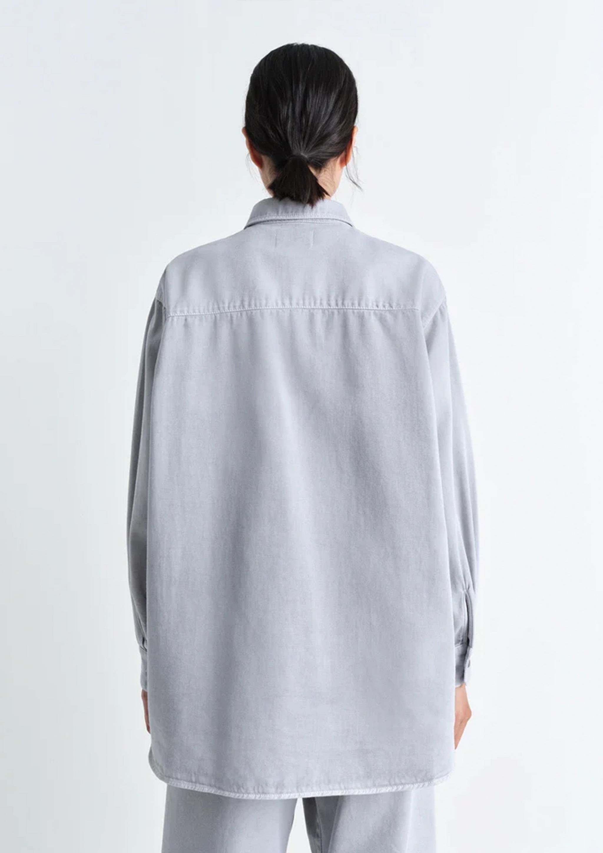 LEMAIRE コットンTシャツ 今季 完売ブルーグレー LEMAIRE コットンTシャツ 今季 完売ブルーグレー LEMAIRE - 【残り一点