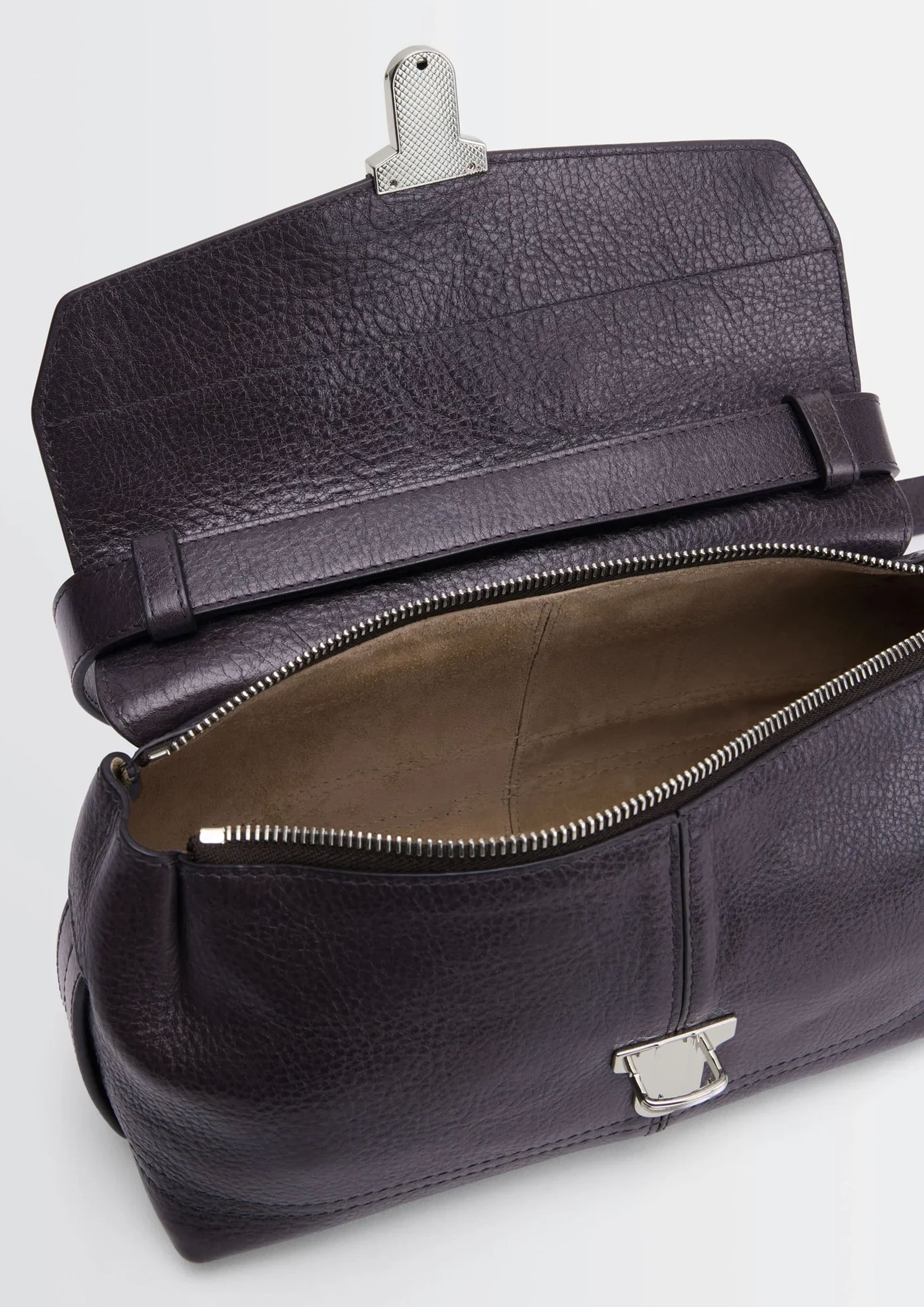 LEMAIRE - SMALL GEAR BAG DARK MINK – SOLAR MTP