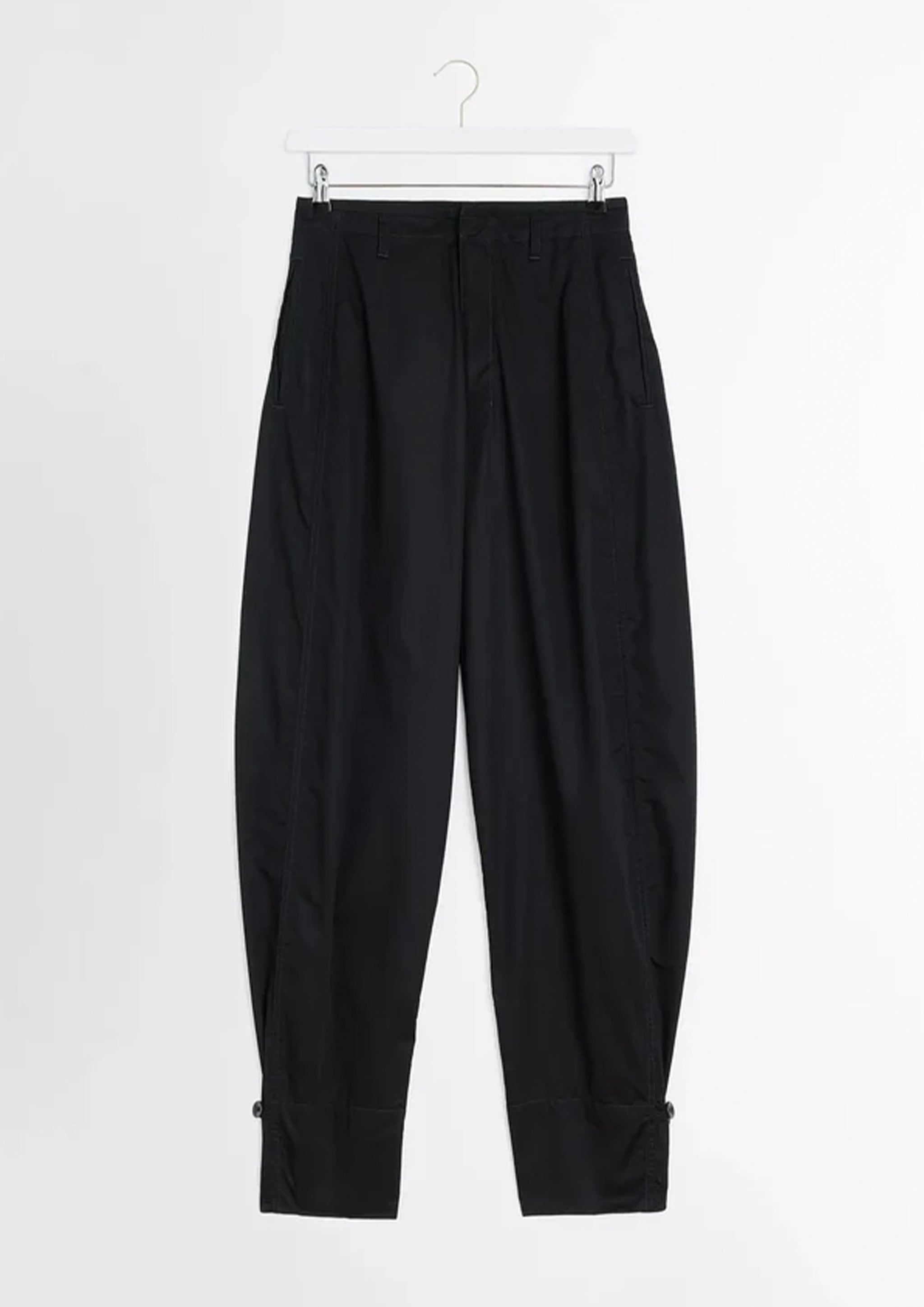 LEMAIRE - SOFT VOLUME PANTS BLACK – SOLAR MTP