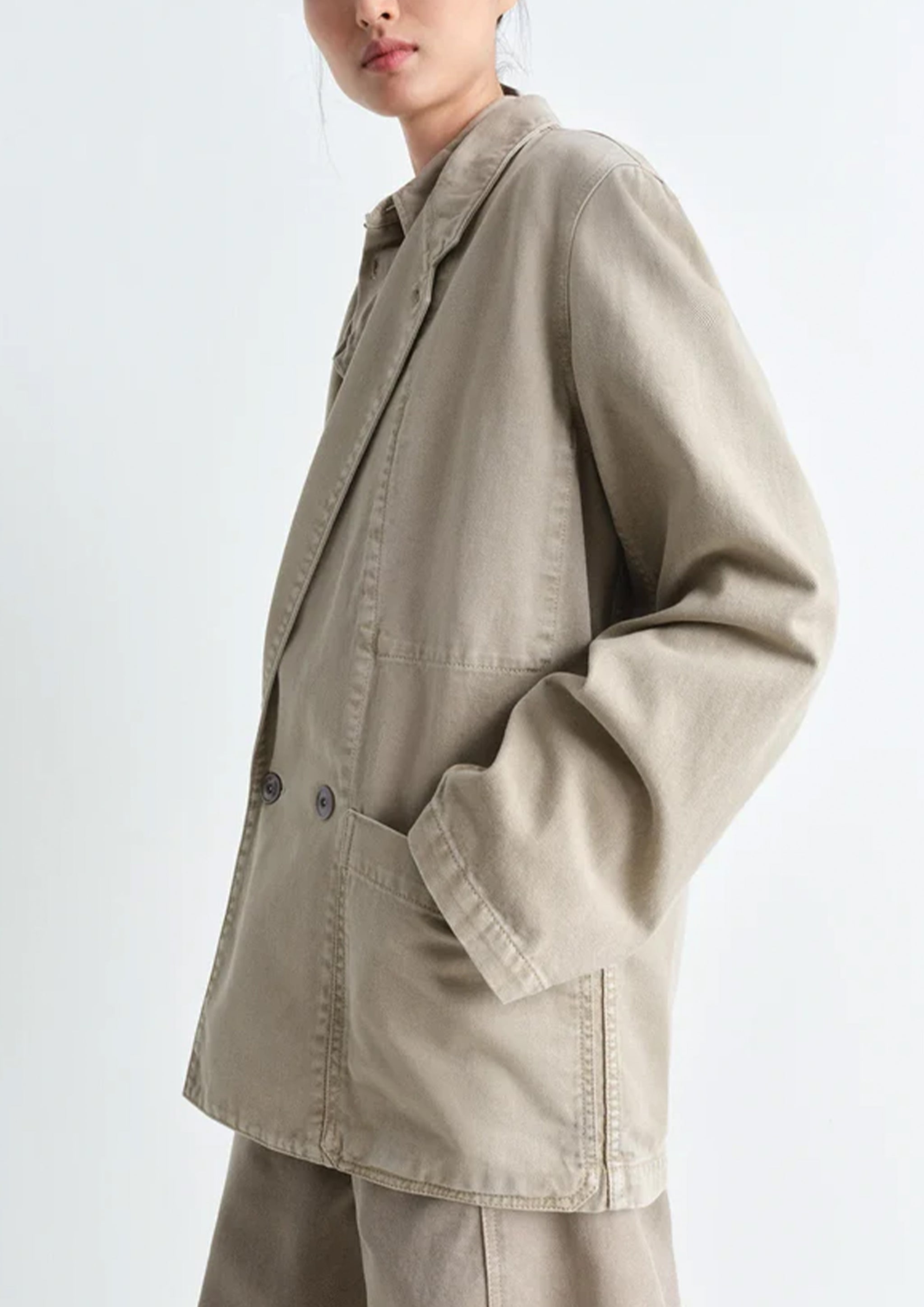 LEMAIRE - WORKWEAR BLAZER NATURAL BEIGE – SOLAR MTP