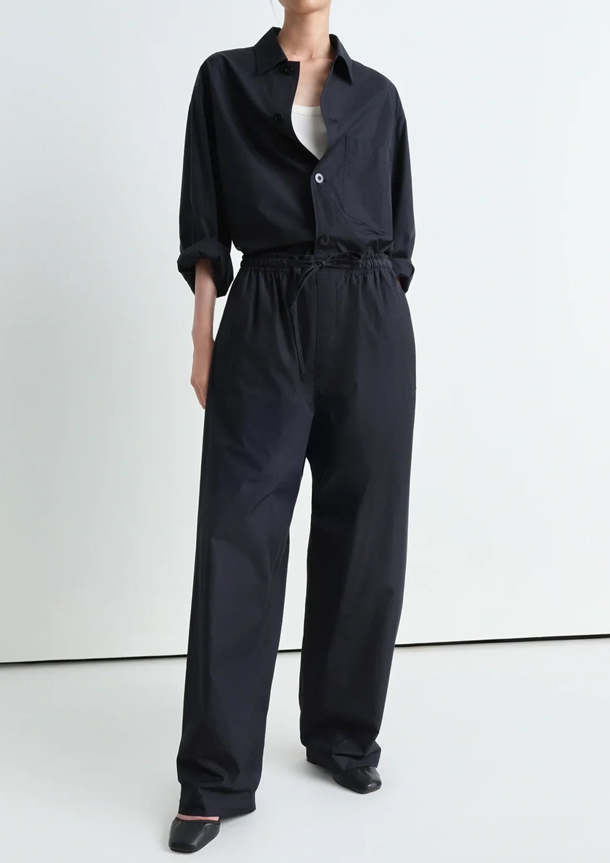 LEMAIRE - PYJAMA PANTS CAVIAR – SOLAR MTP