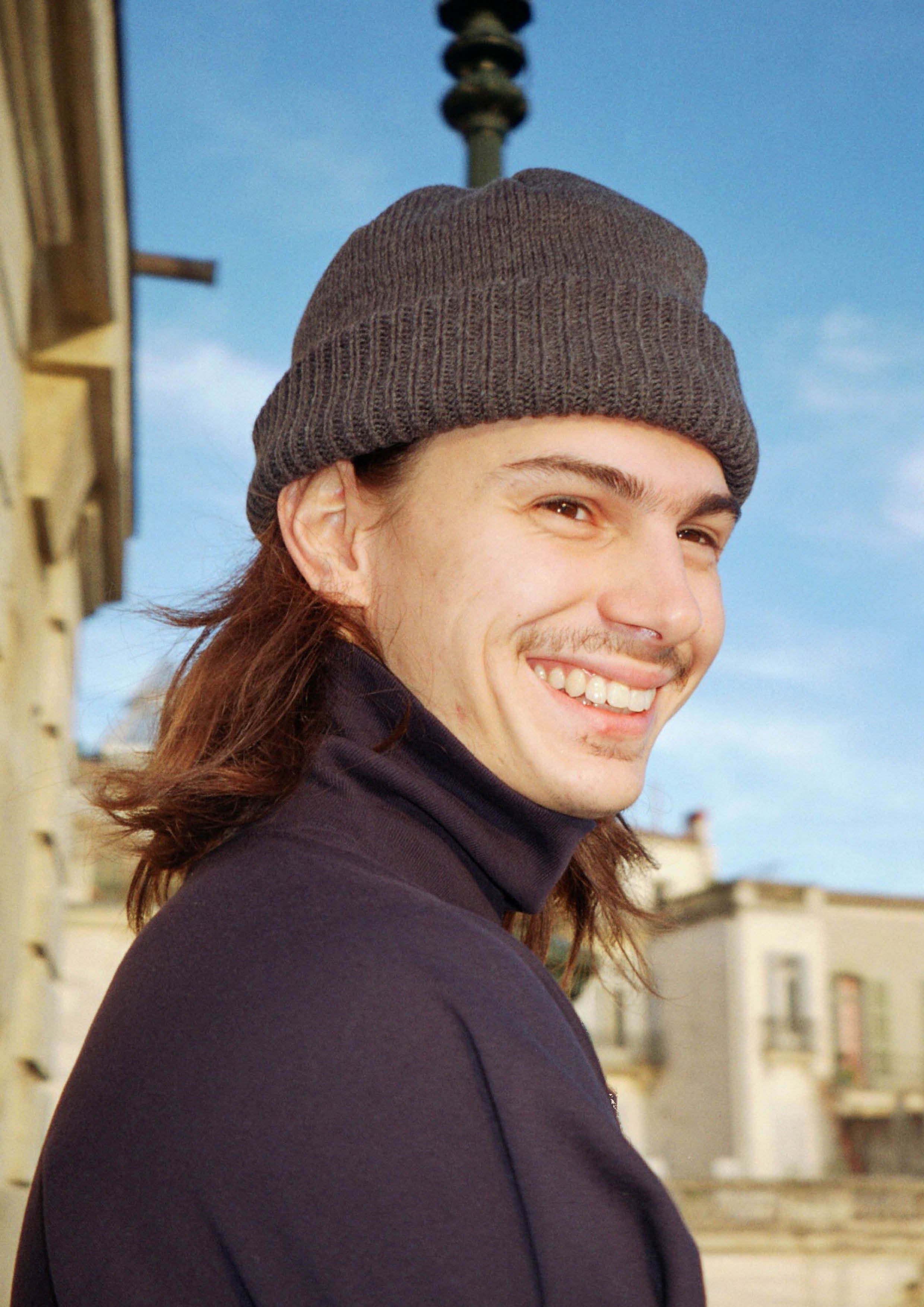 NANAMICA GORE-TEX INFINIUM BEANIE HEATHER GRAY - Main Image