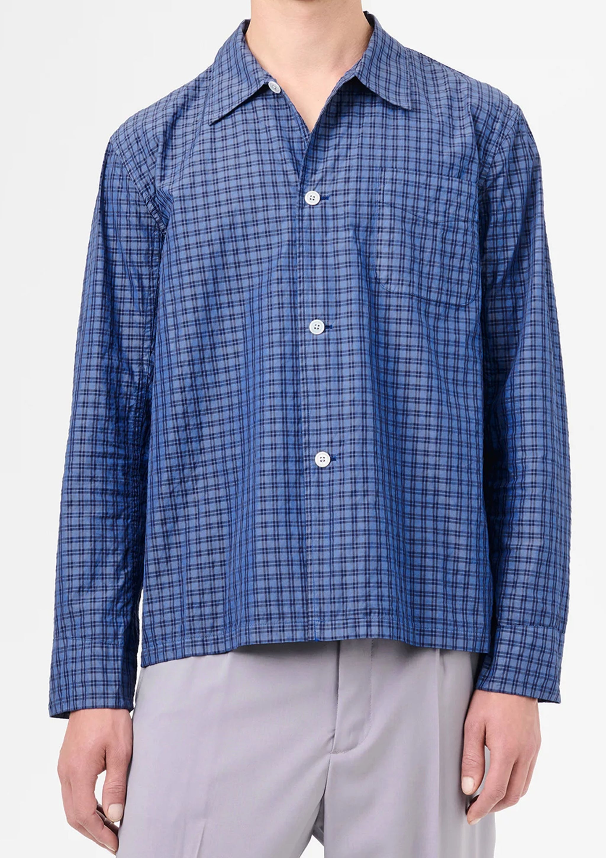 Tシャツ・カットソー OUR LEGACY SS25 BOX SHIRT (M2252BK KAHUNACHECK) Our Legacy - Box Shirt Kahuna Check