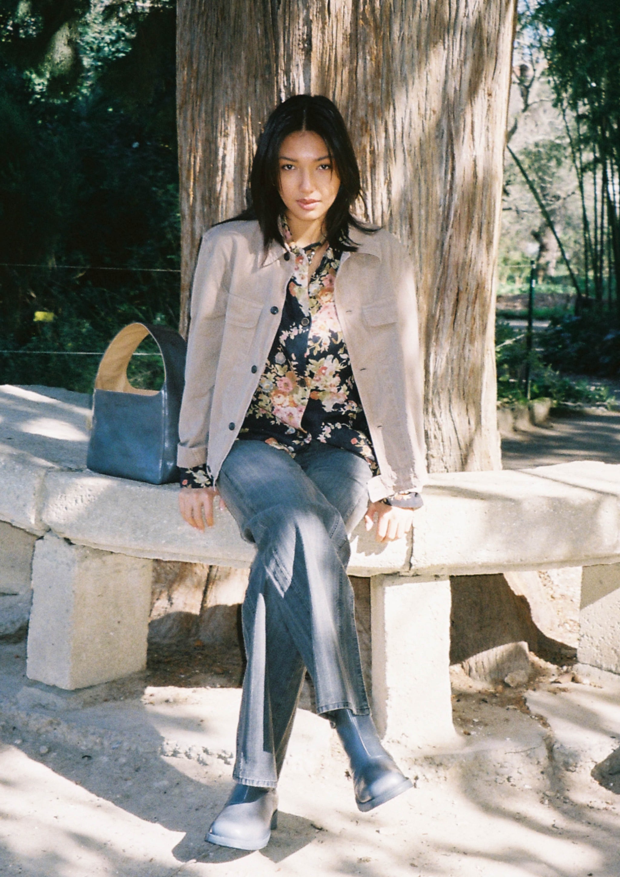 OUR LEGACY - BRICK BAG DEEP SKY LEATHER – SOLAR MTP