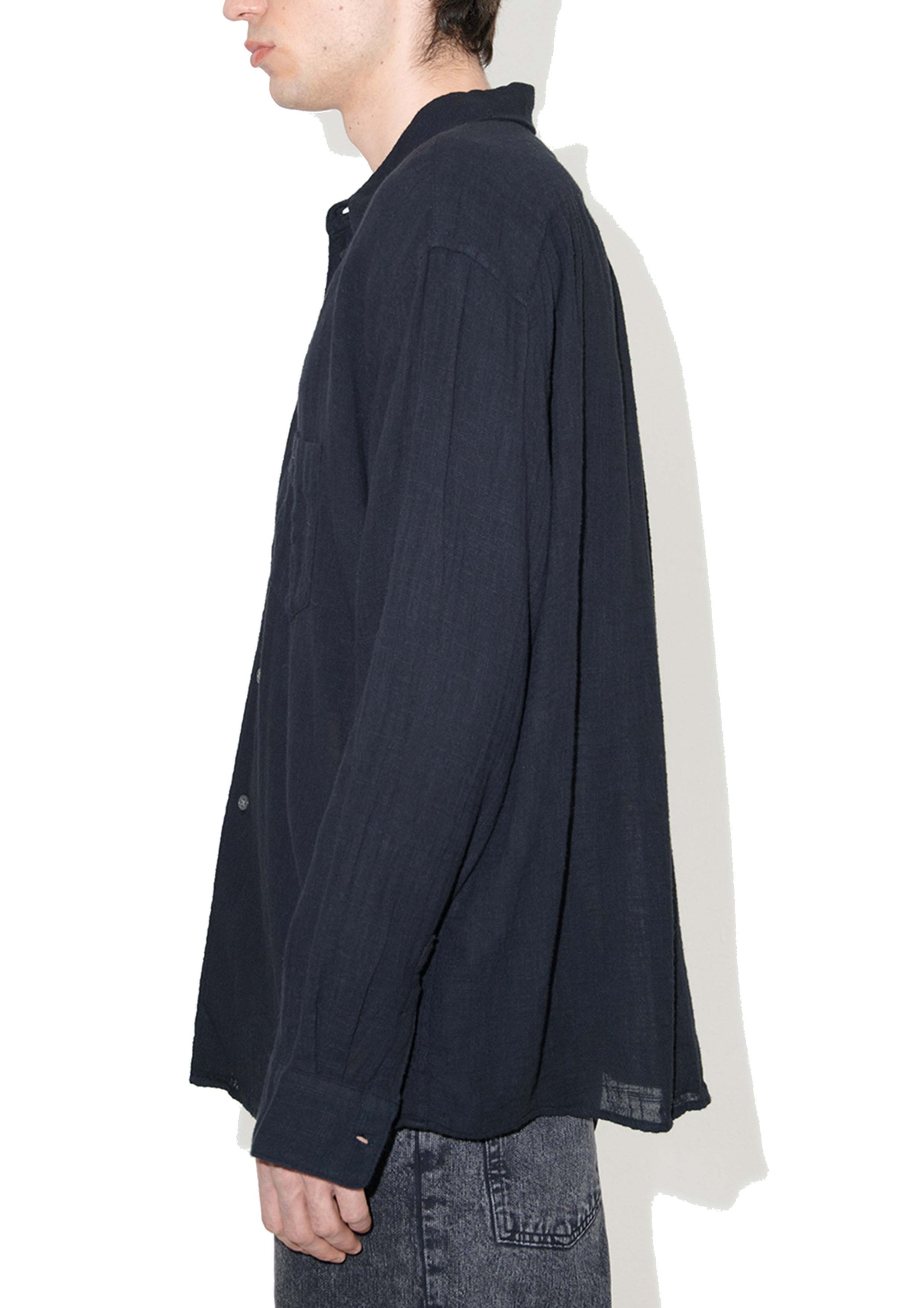OUR LEGACY - COCO SHIRT WASHED BLACK AIR COTTON – SOLAR MTP