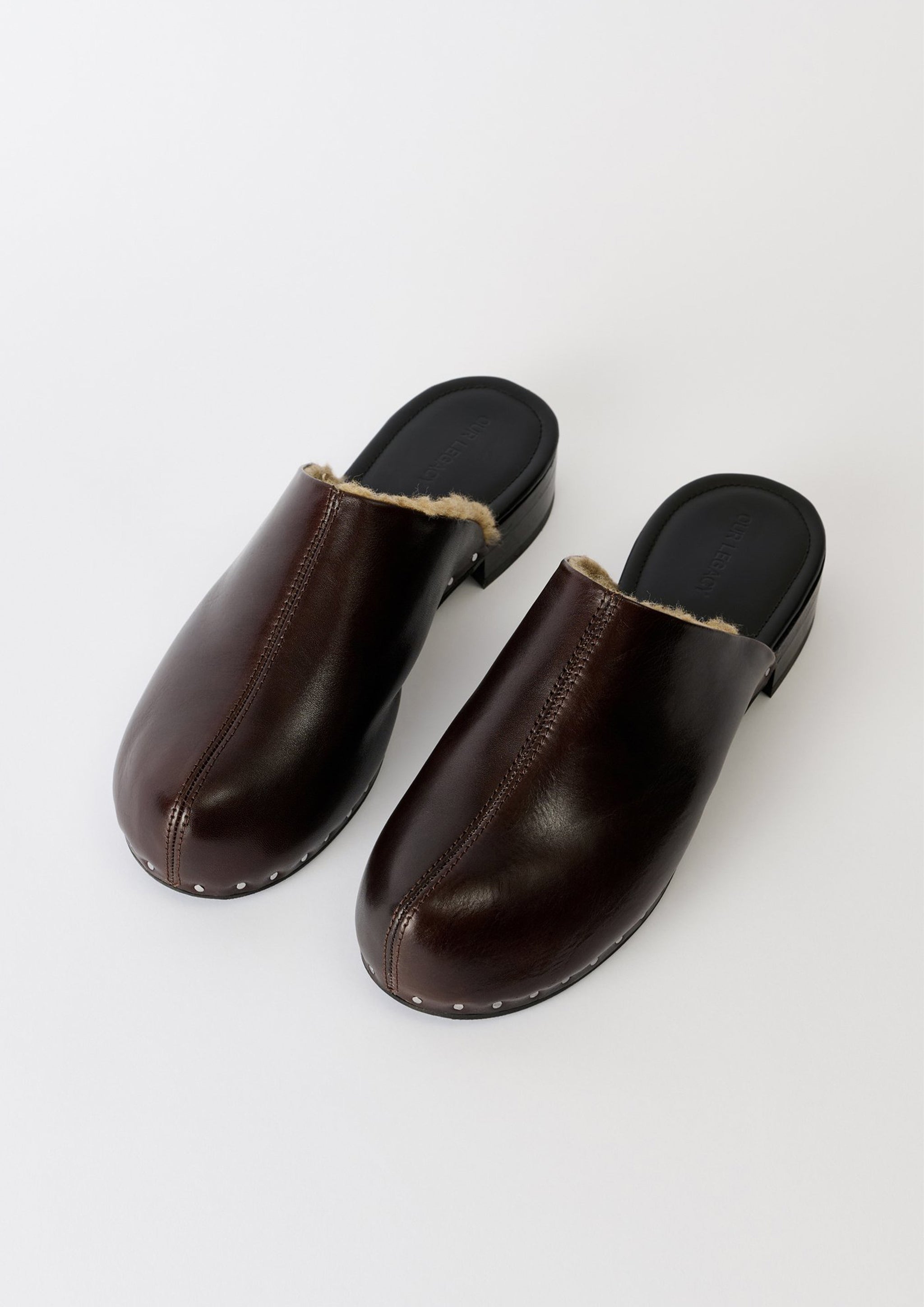 OUR LEGACY - NAOTO CLOG DEEP AMERICANO LEATHER – SOLAR MTP