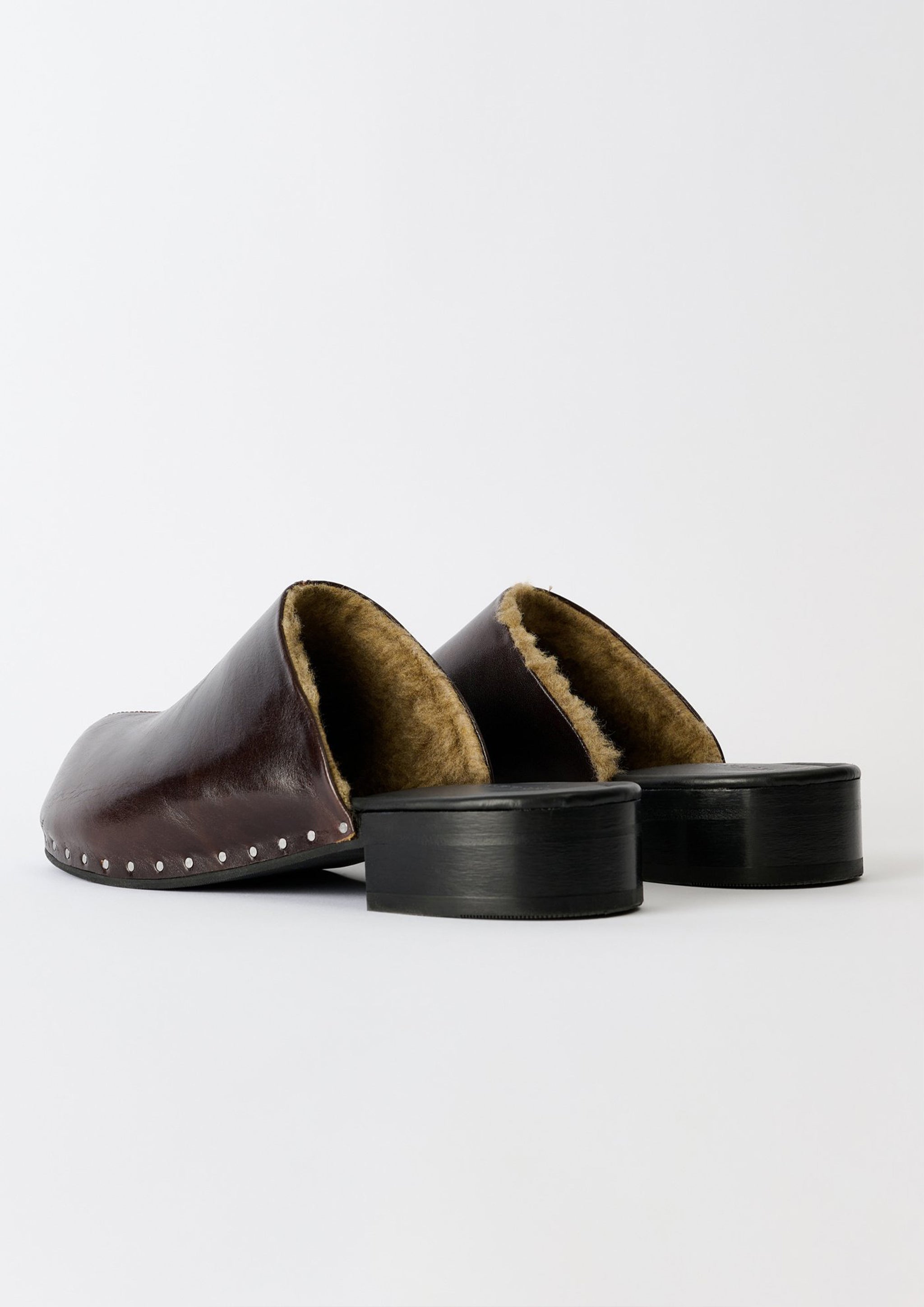 OUR LEGACY - NAOTO CLOG DEEP AMERICANO LEATHER – SOLAR MTP
