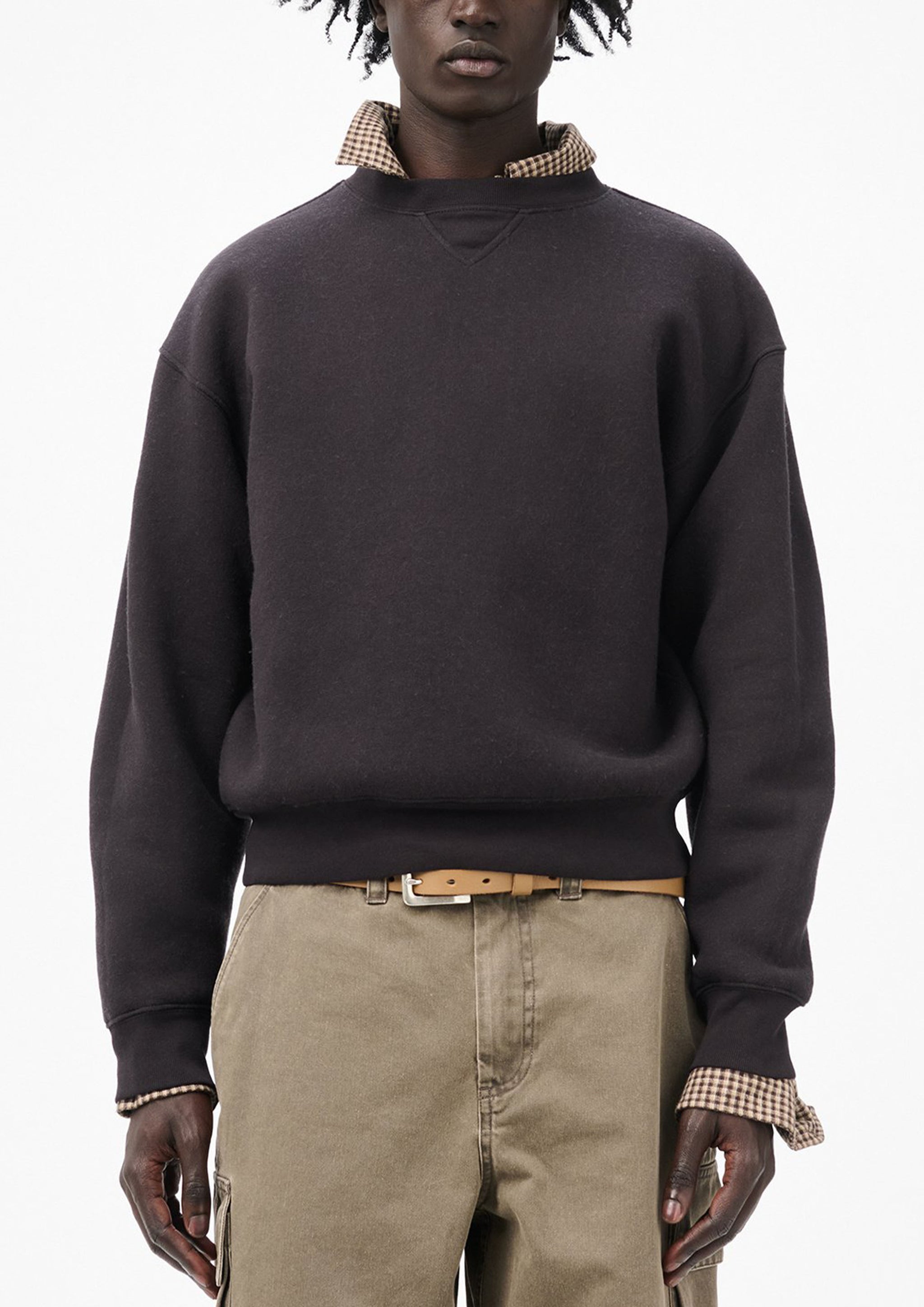 OUR LEGACY - PERFECT SWEATSHIRT BLACK BEAR WOOLY FLEECE – SOLAR MTP