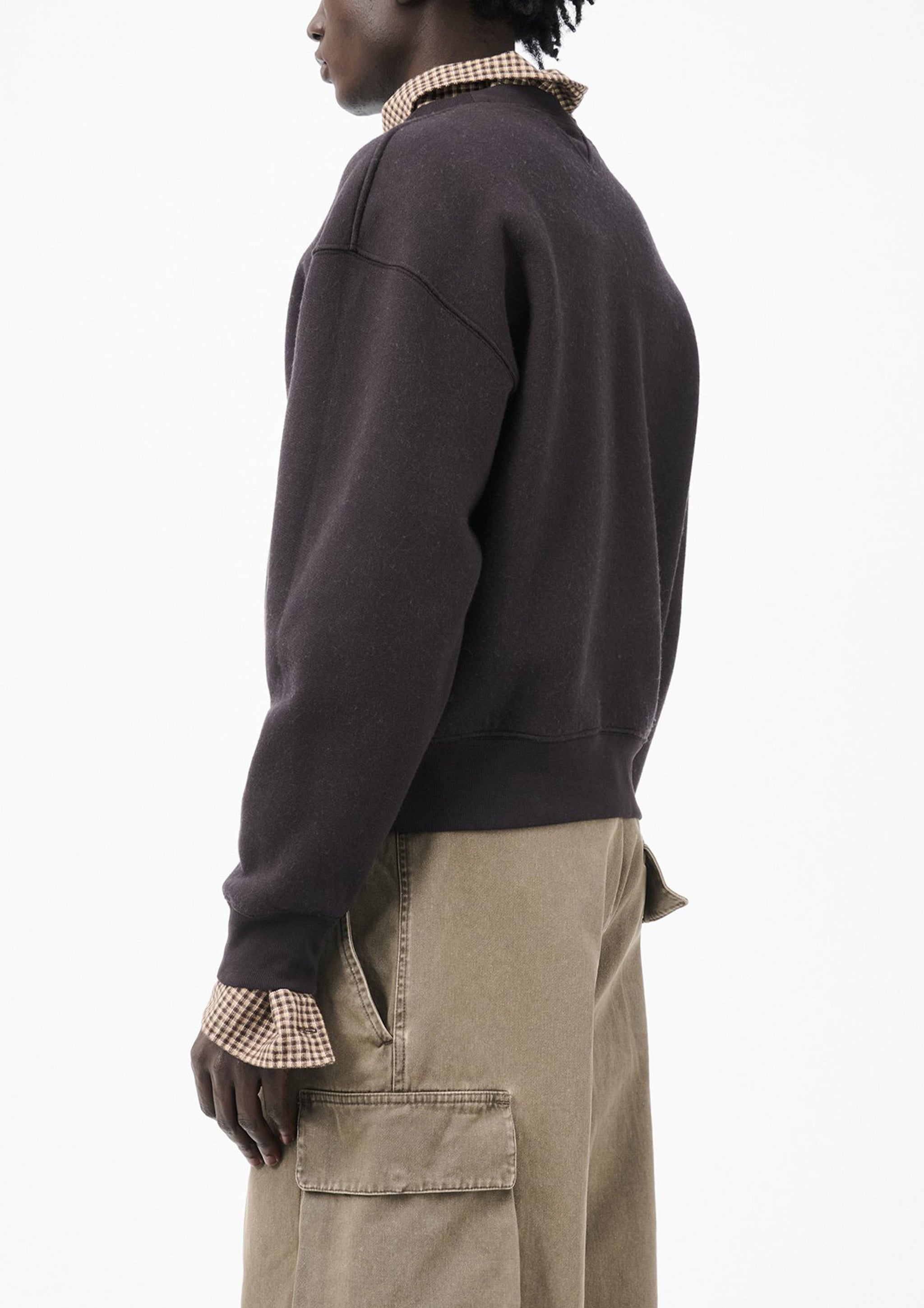 OUR LEGACY - PERFECT SWEATSHIRT BLACK BEAR WOOLY FLEECE – SOLAR MTP