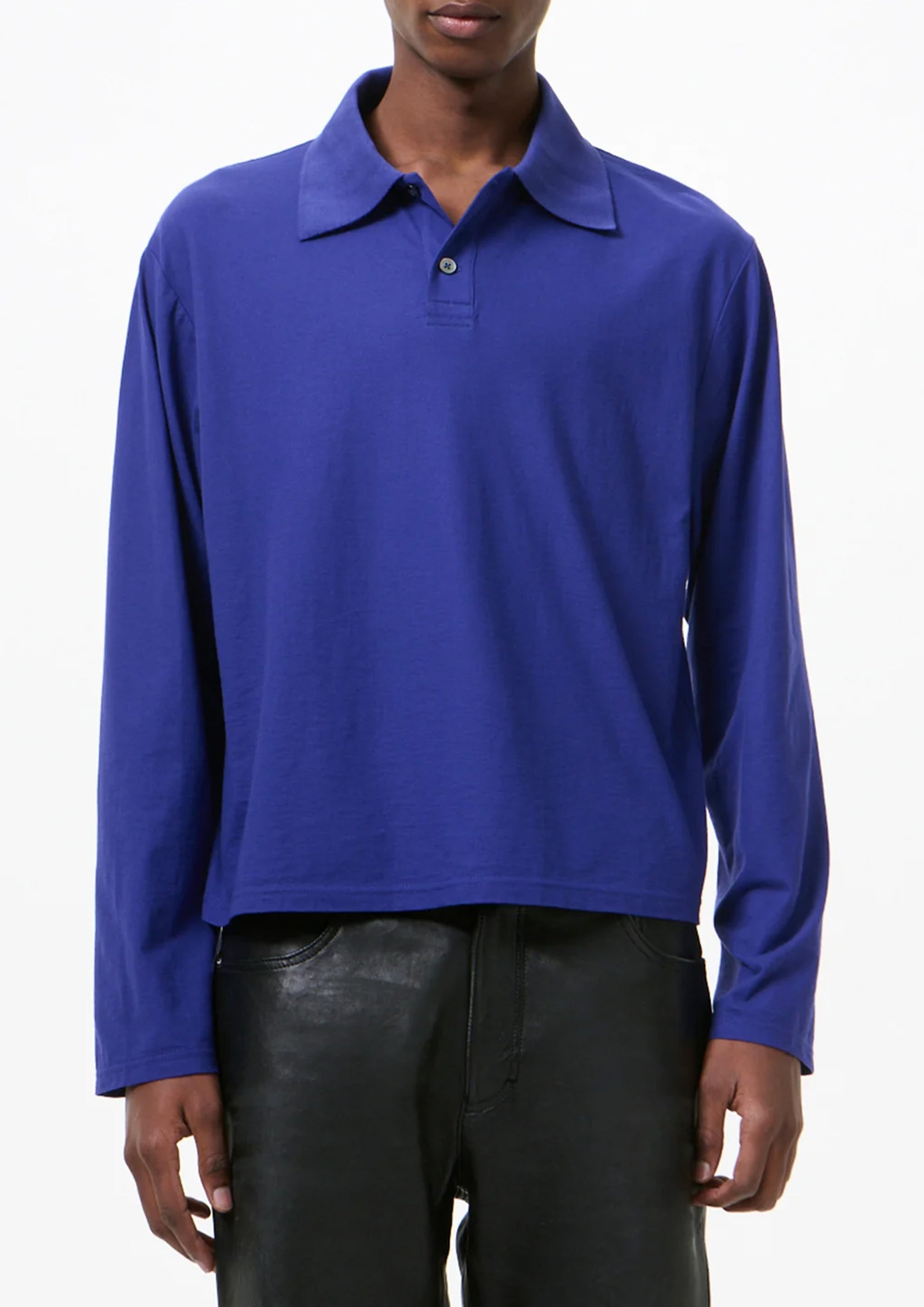 OUR LEGACY - RUGBY LONGSLEEVE DEEP BLUE HIGH TWIST JERSEY – SOLAR MTP