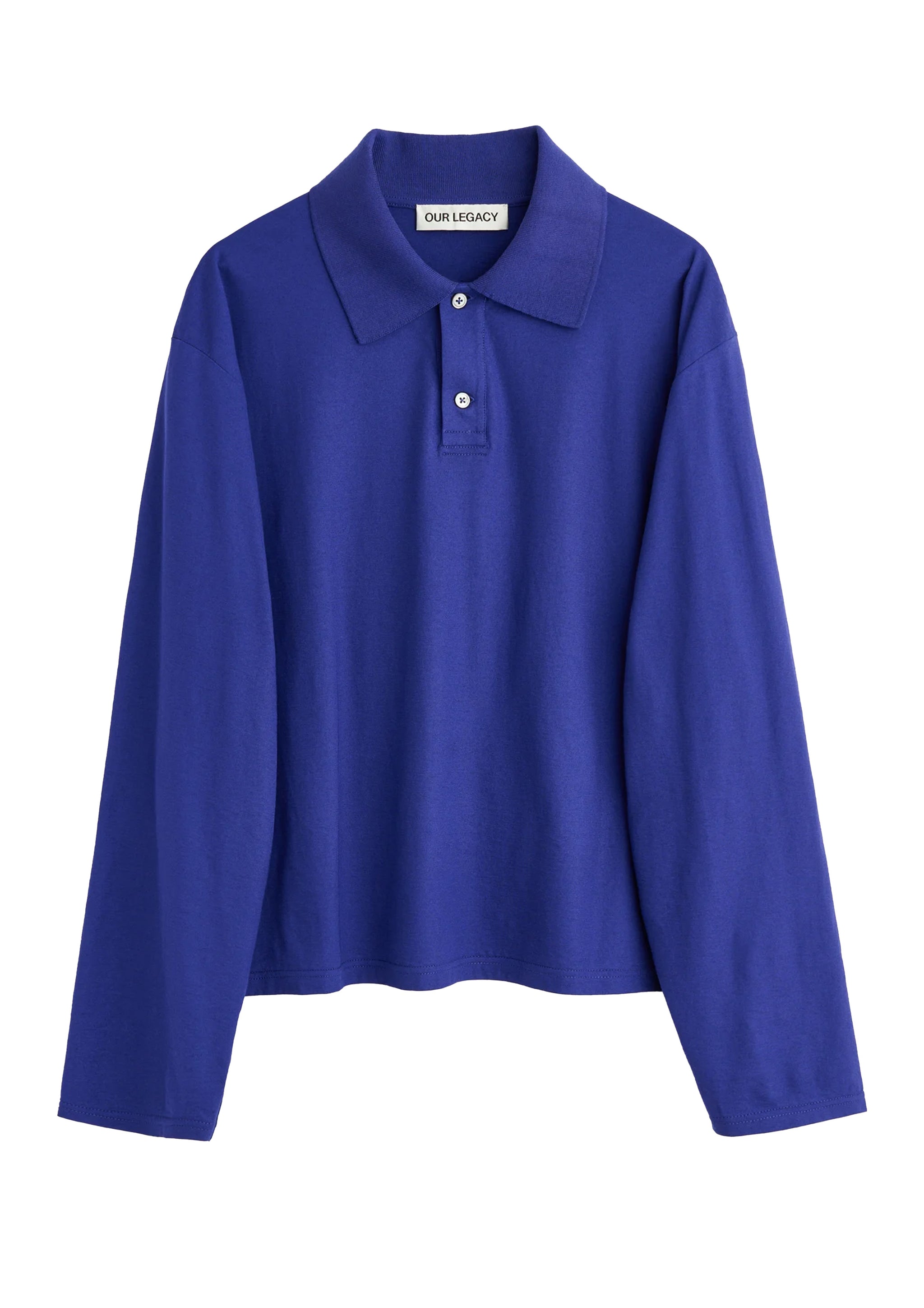 OUR LEGACY - RUGBY LONGSLEEVE DEEP BLUE HIGH TWIST JERSEY – SOLAR MTP