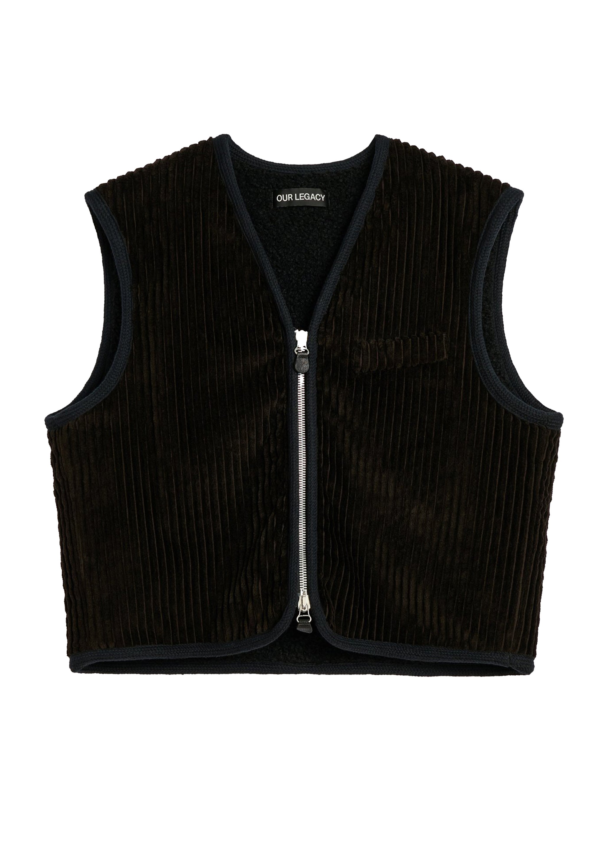 OUR LEGACY - TOP VEST PROFOUND BROWN MAMMOTH CORD – SOLAR MTP
