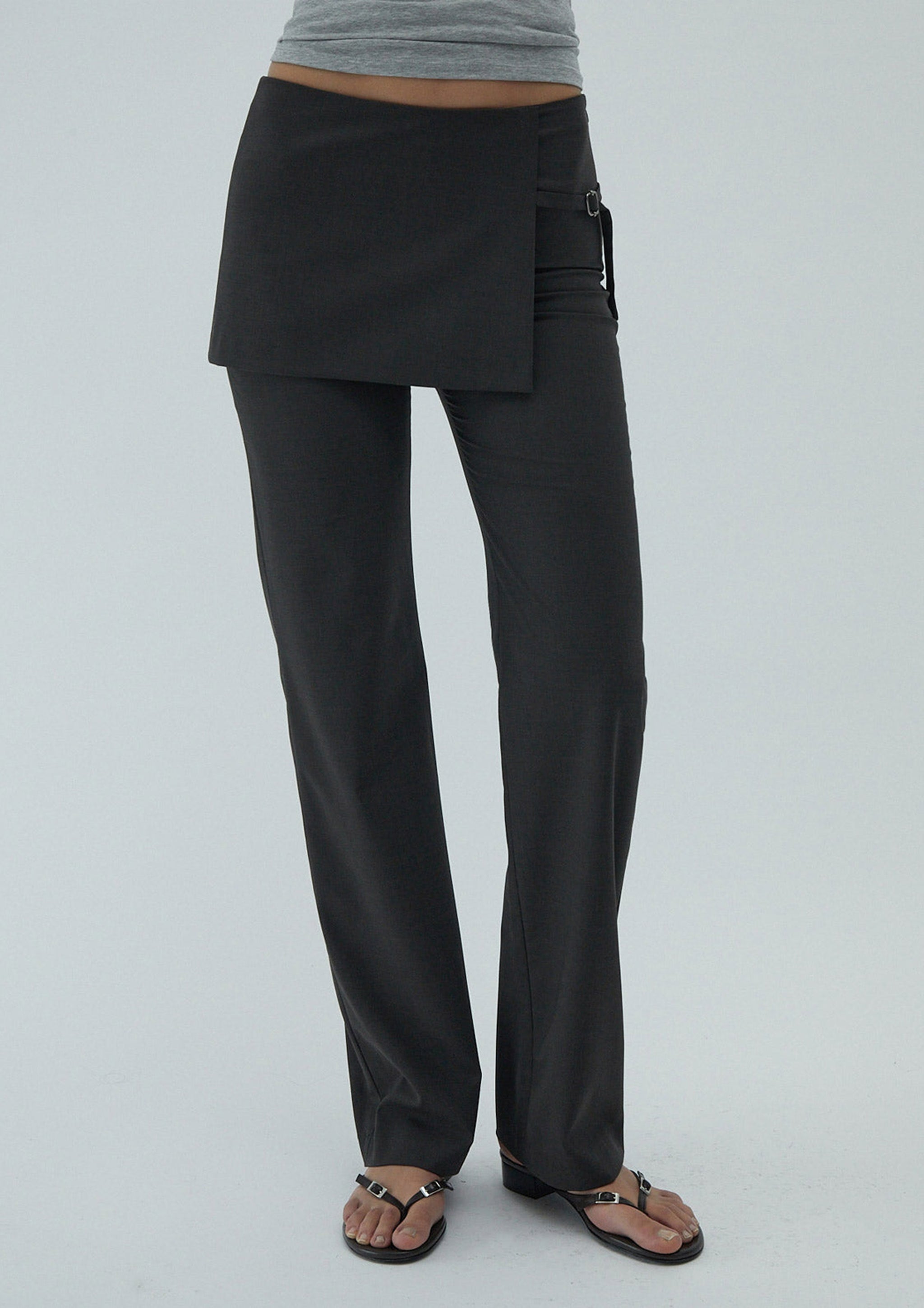 PALOMA WOOL｜SLACKS (Archive (UV3905-327)) Paloma Wool - Archive Trousers in Brown - UV3905327 – Voo Store