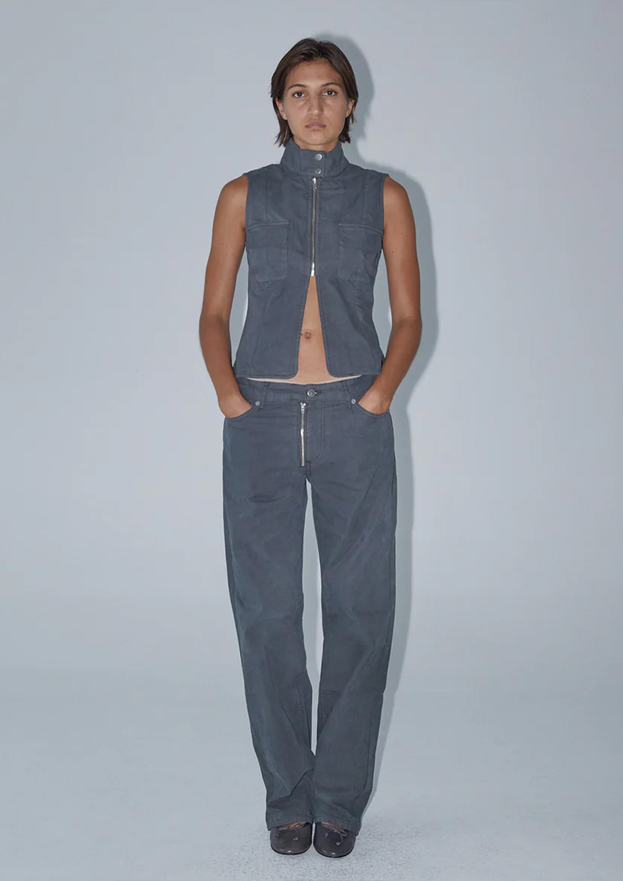 【関税込み】Paloma Wool グレー Asia ジーンズ Paloma Wool Asia Pant - Grey - State Of Play