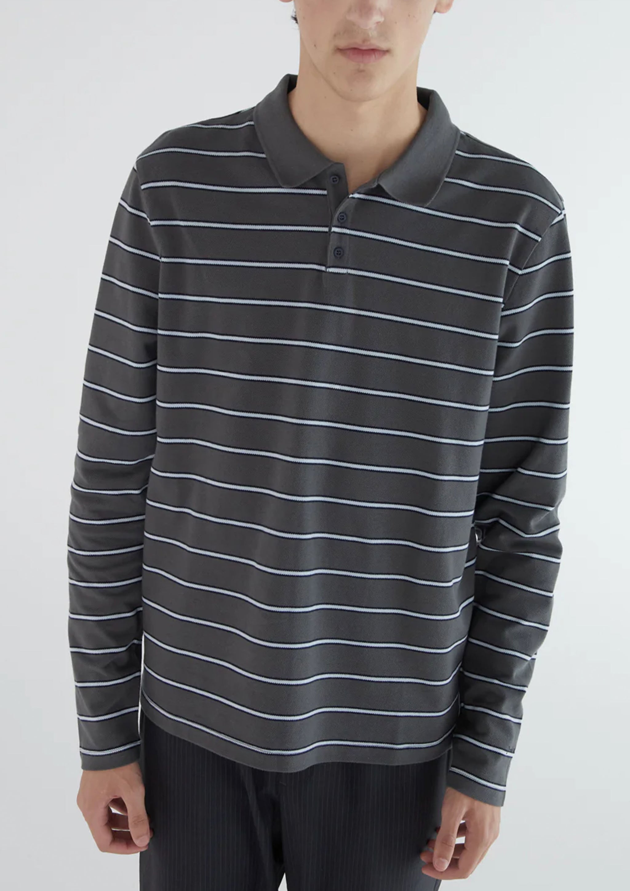 常田大希着用　paloma wool gray city polo PALOMA WOOL - COTY GREY – SOLAR MTP